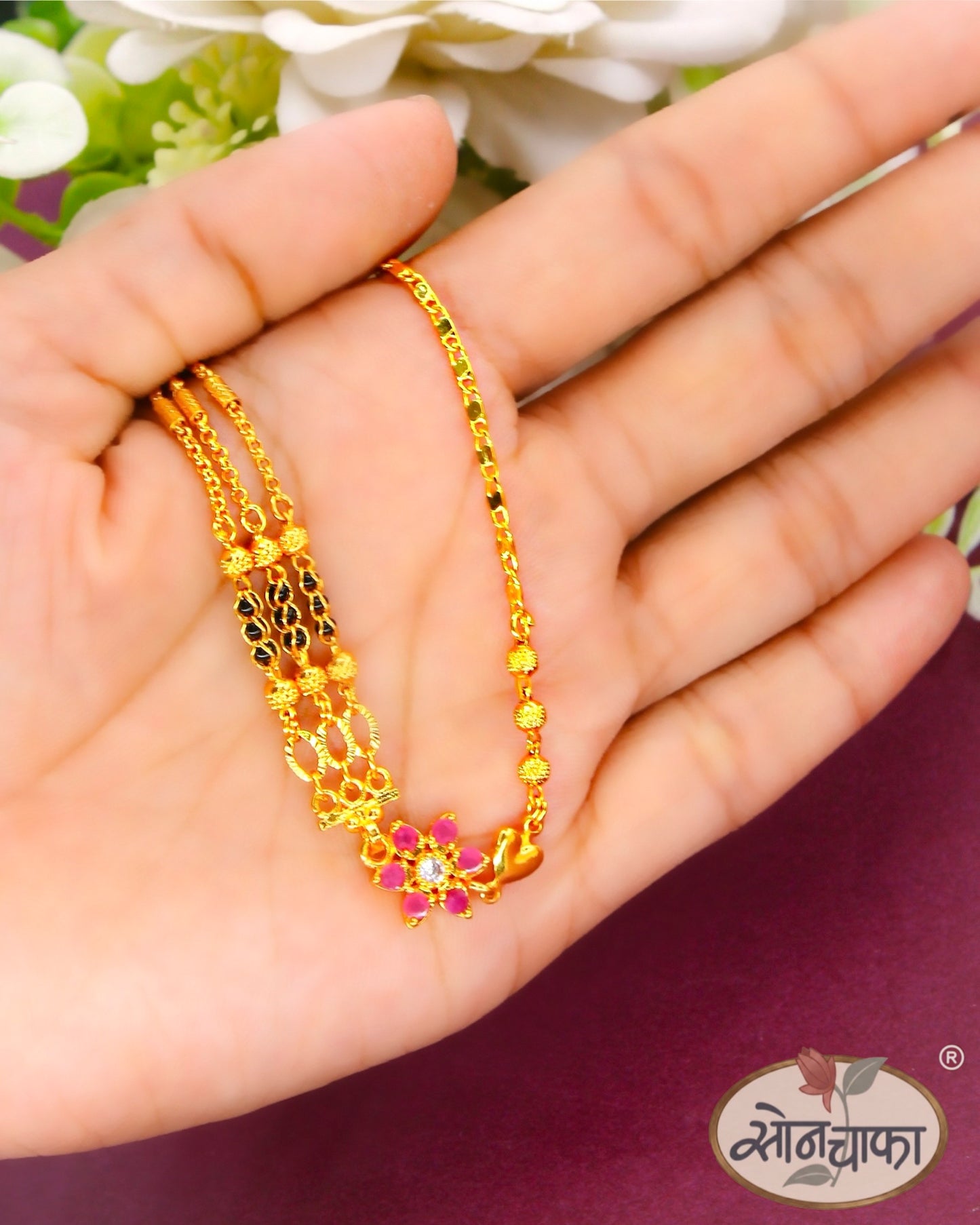 FLORET DESIGNER MANGALSUTRA