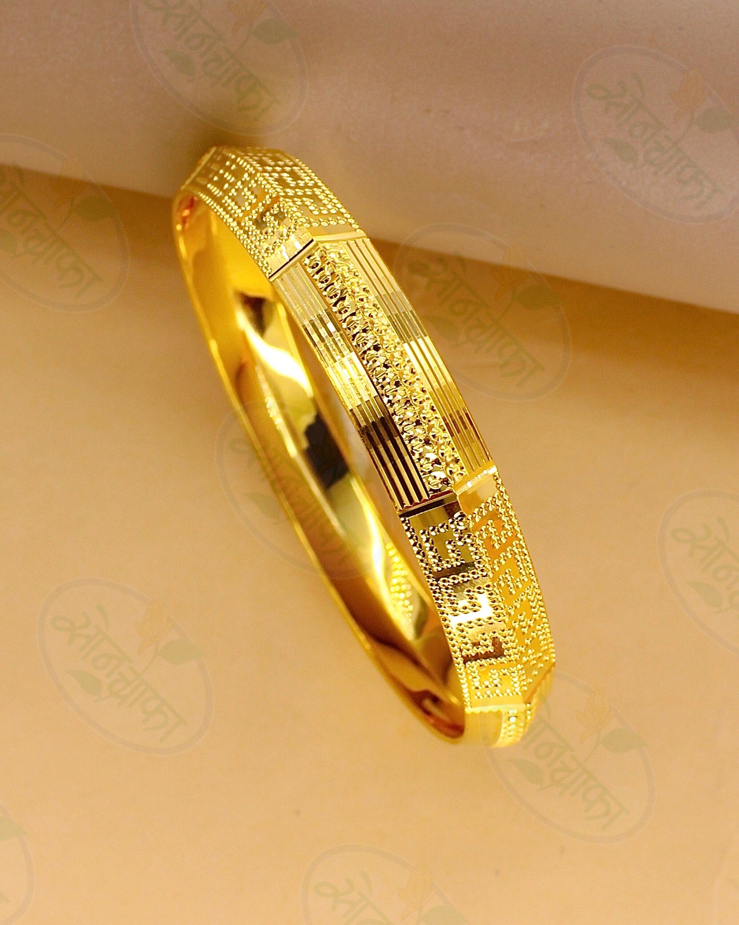 RADIANT GOLD PLATED MEN'S KADA