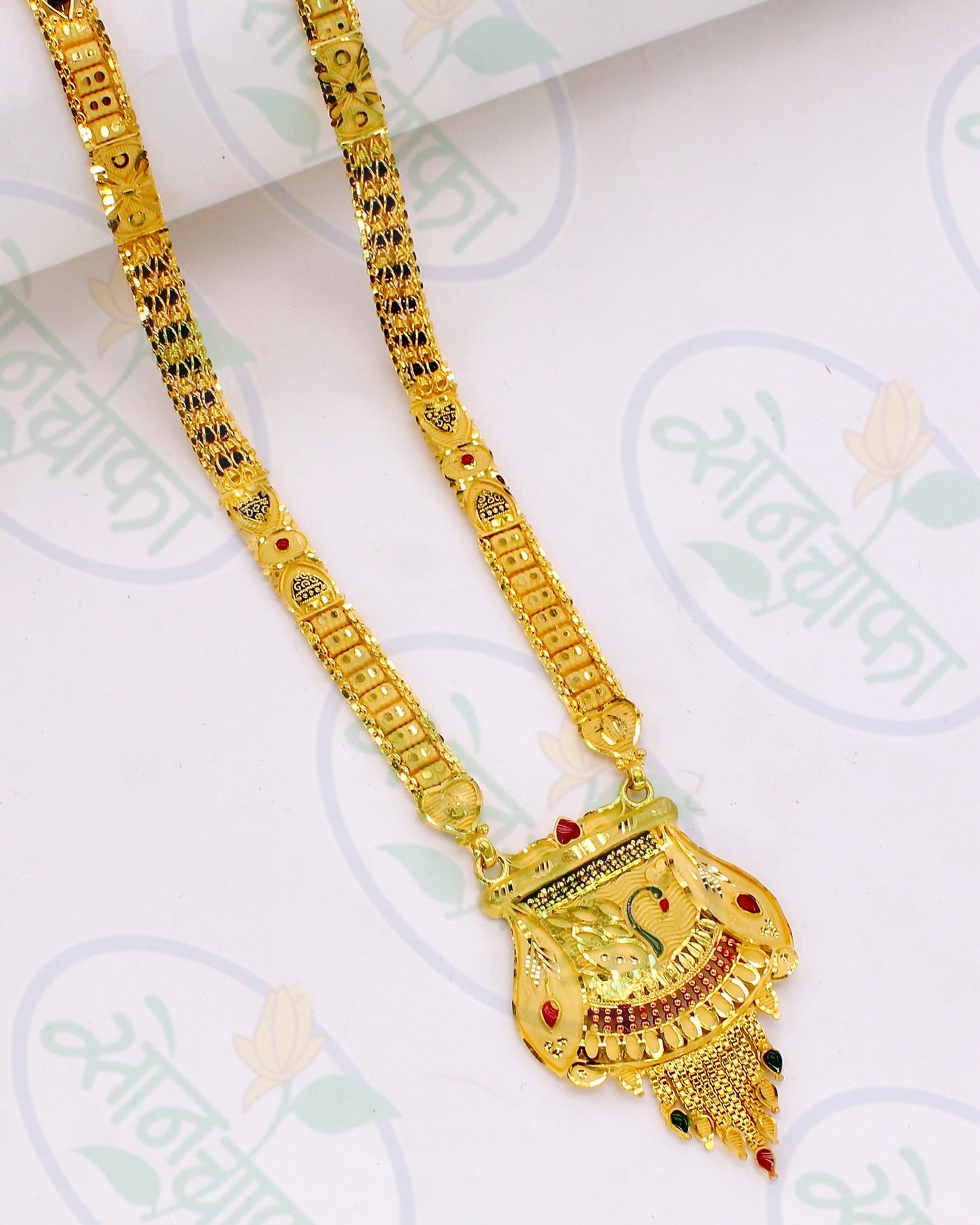 EXCELLENT GOLDEN FINISH MANGALSUTRA