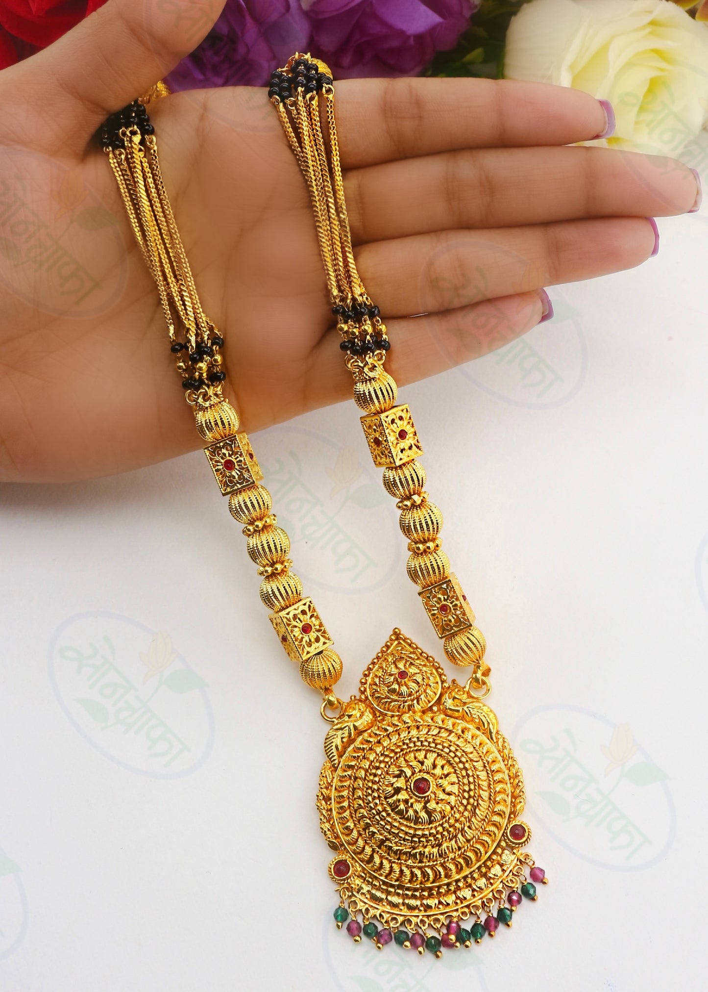 ENTRANCING FLORAL MANGALSUTRA