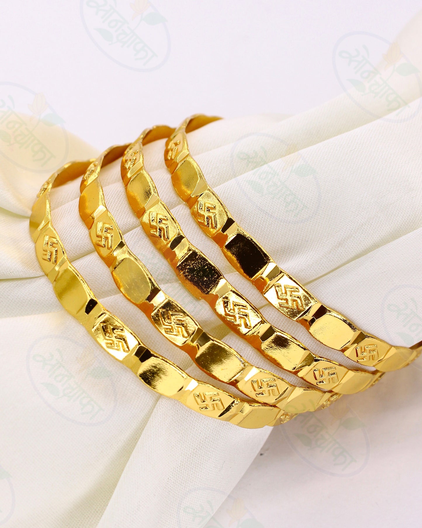 TRADITIONAL SWASTIK PATALI BANGLES