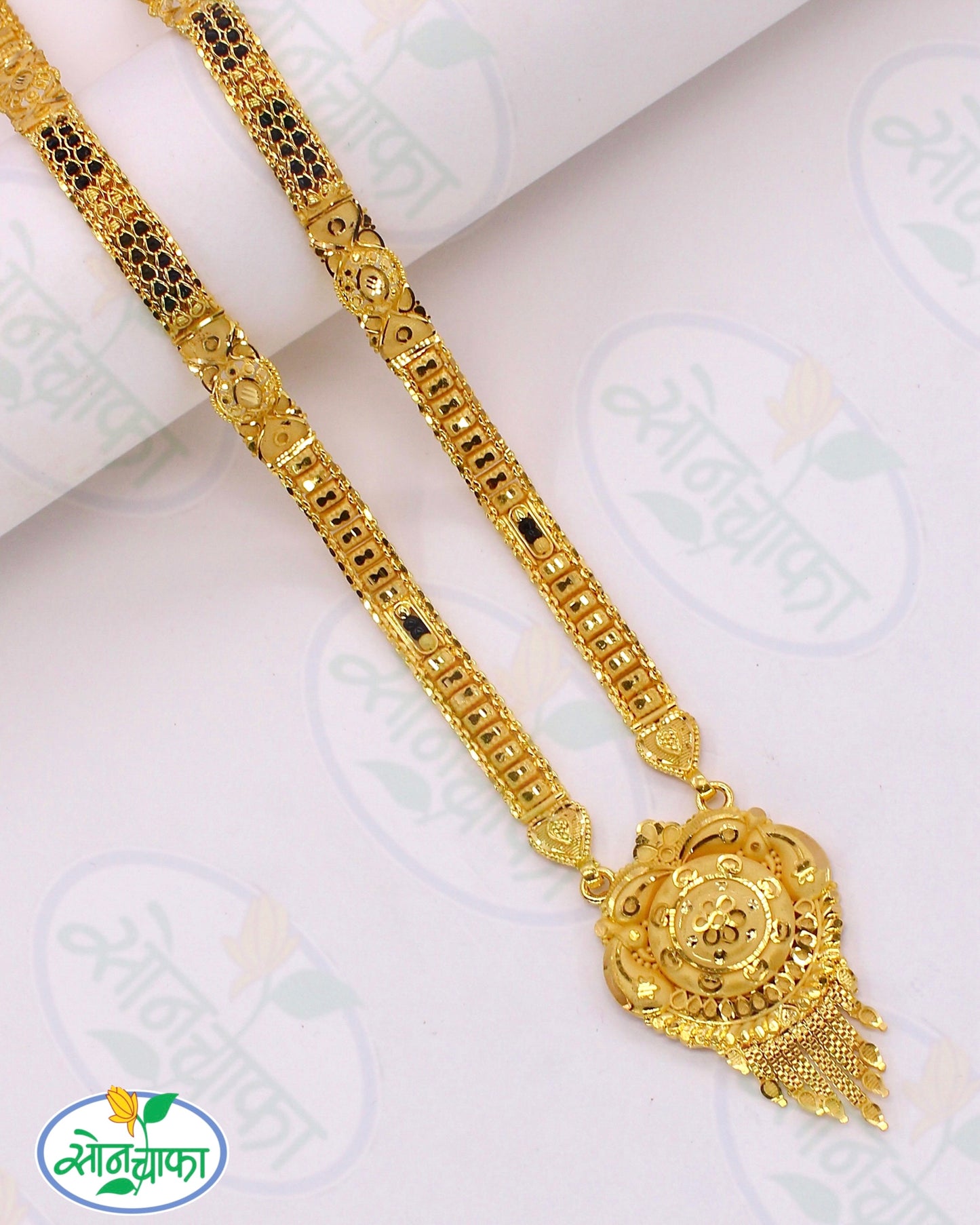 CLASSICAL GOLD PLATED MANGALSUTRA