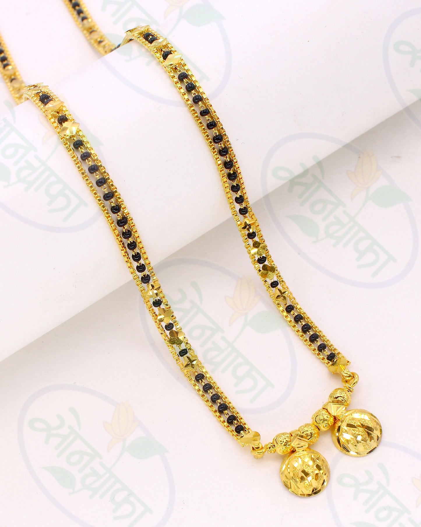 IMPRESSIVE GOLD PLATED MANGALSUTRA