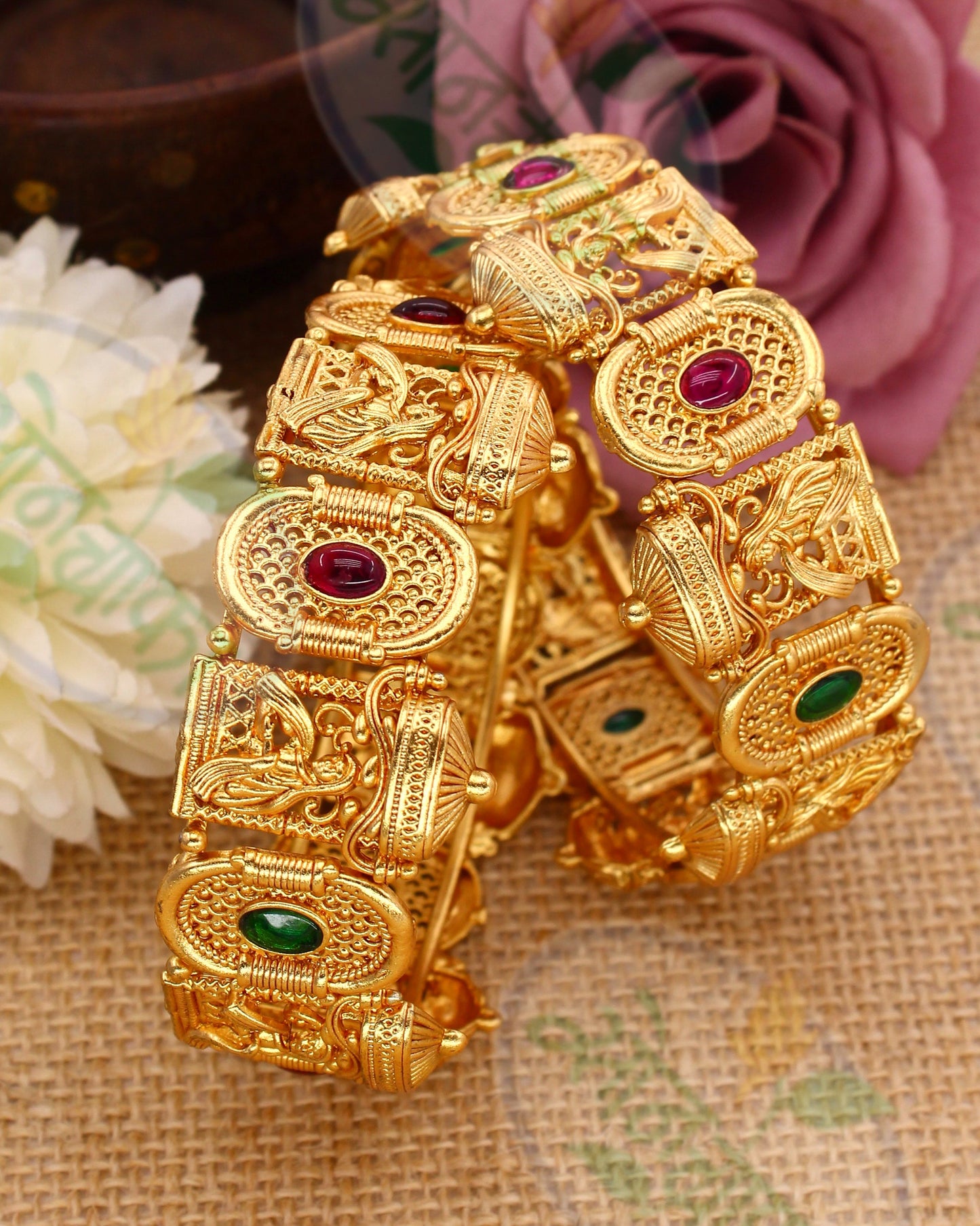 TEMPLE DESIGNER BANGLES