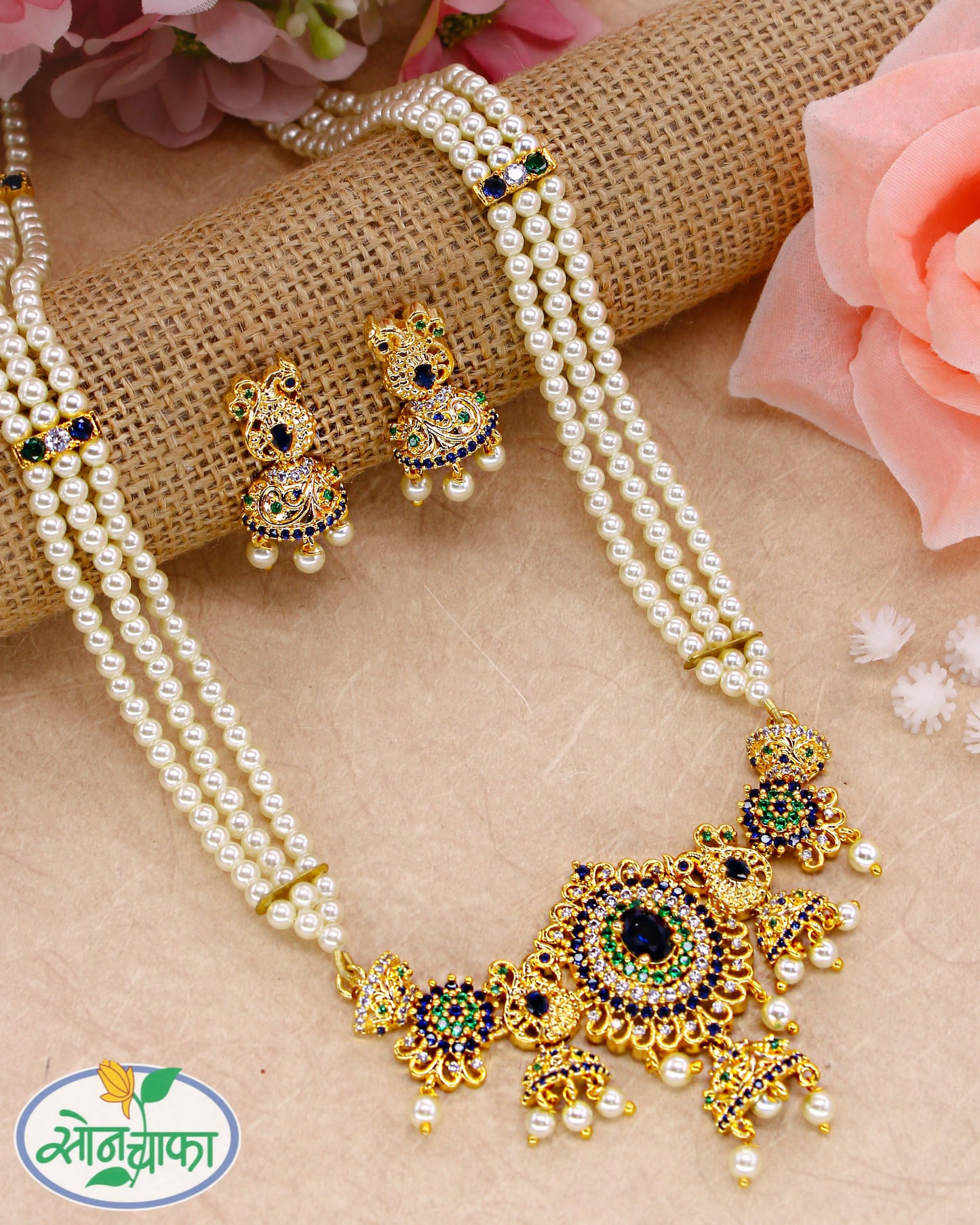 IMPRESSIVE MOTI NECKLACE