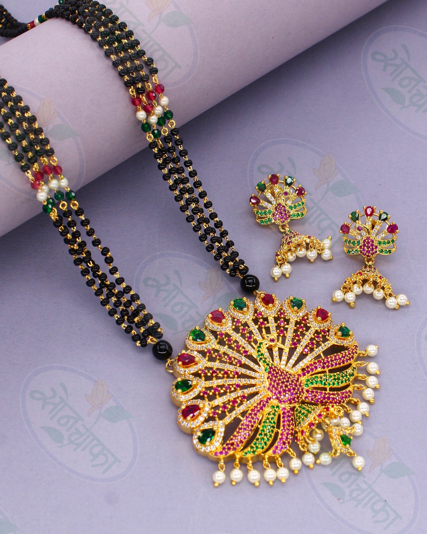 BRILLIANT PEACOCK MANGALSUTRA