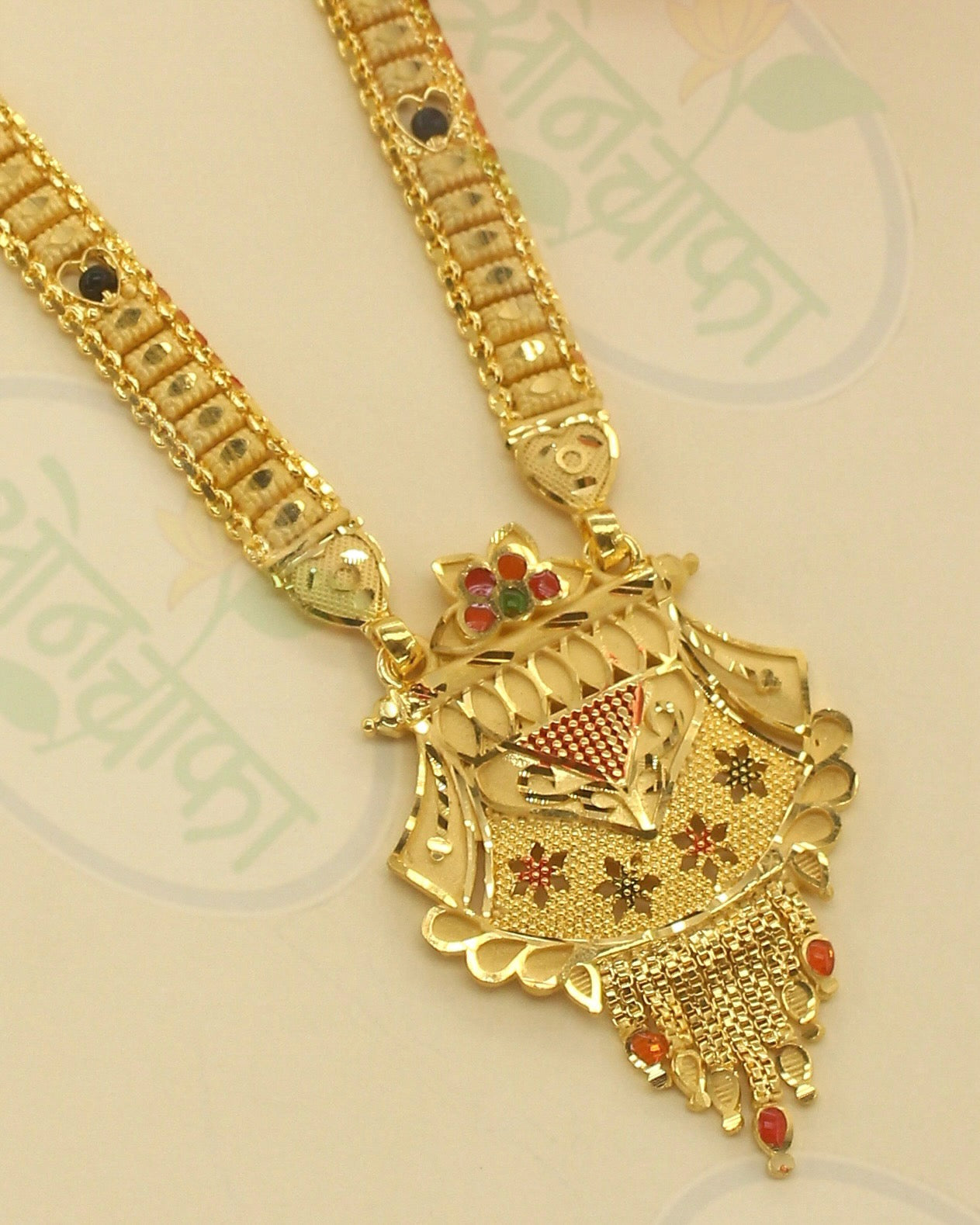 CLASSIC CHARM GOLD PLATED MANGALSUTRA