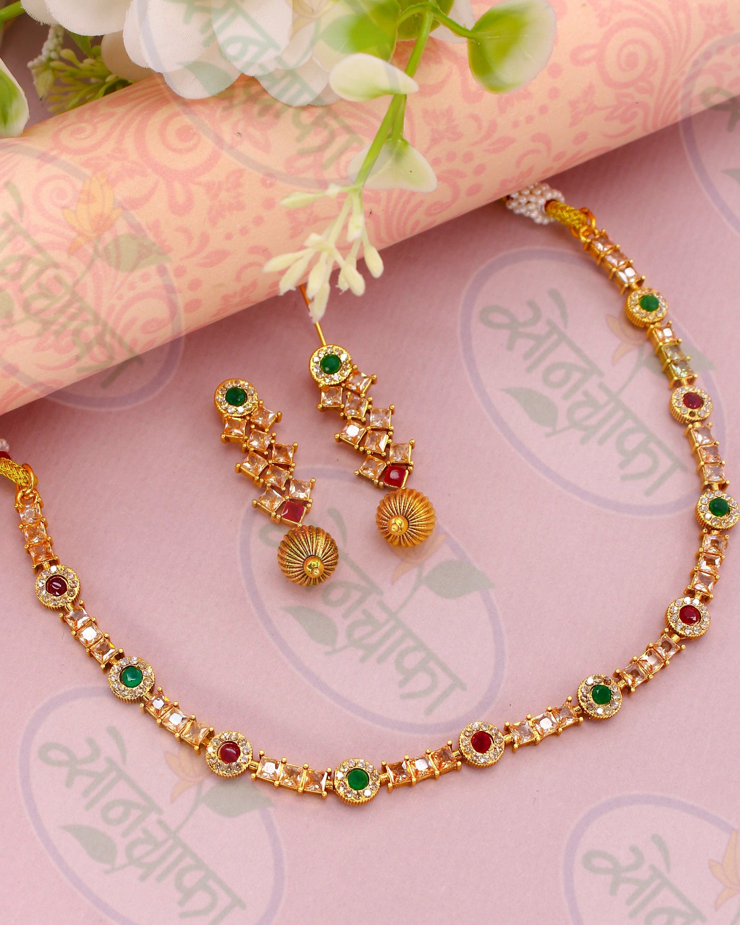 STONE DESIGNER NECKLACE