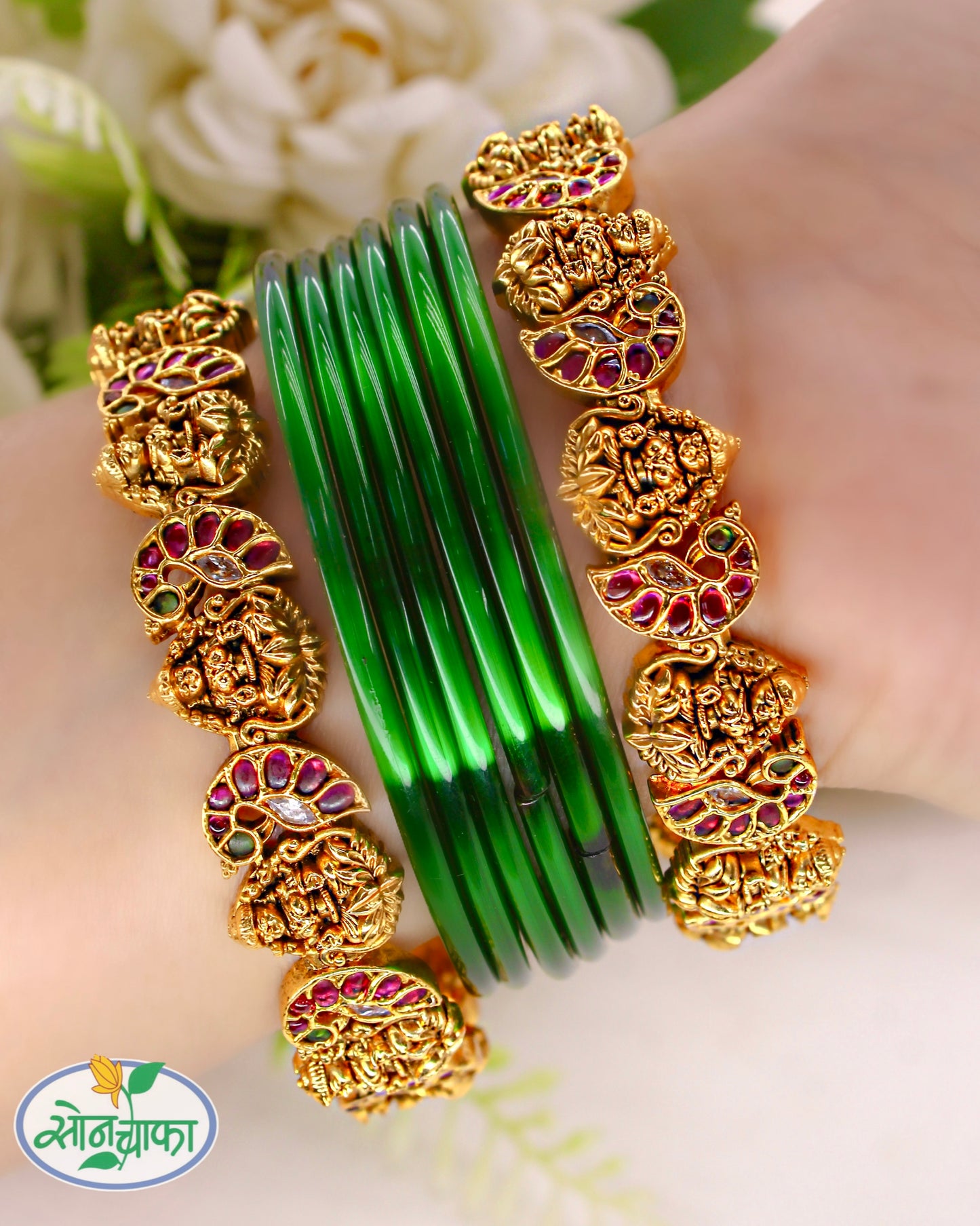 KEMP STONE DESIGNER BANGLES