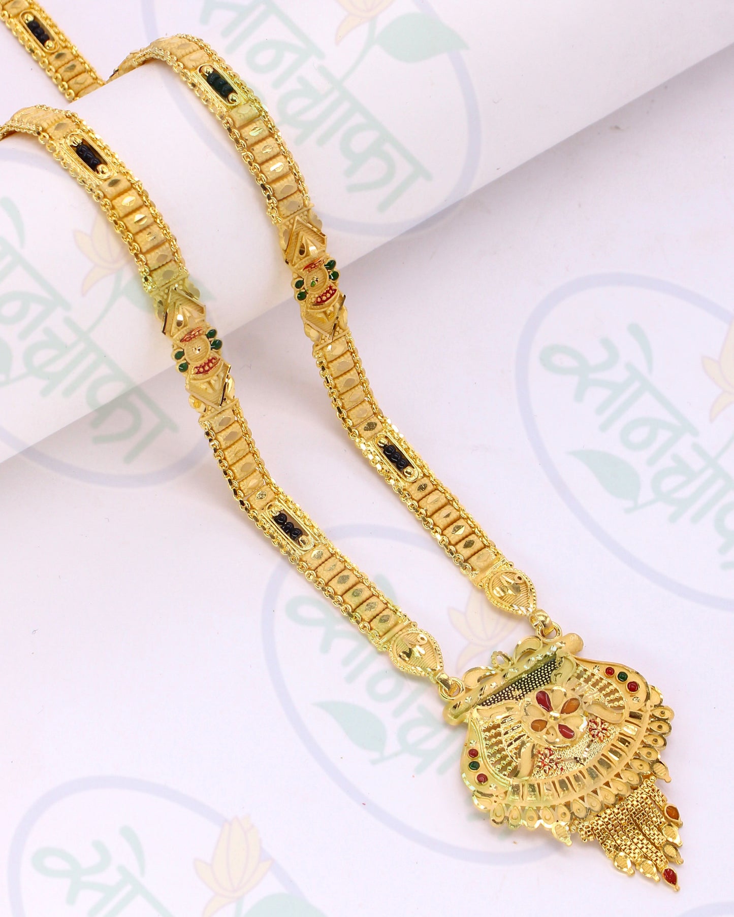 BEAUTIFUL GOLD PLATED MAGALSUTRA