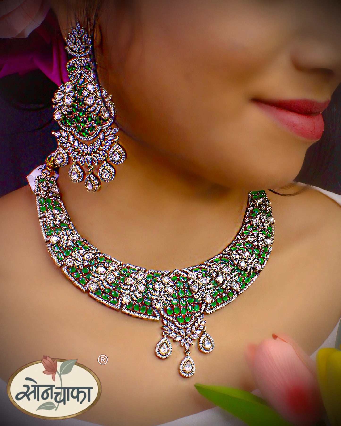 BRIDAL DESIGNER NECKLACE SET