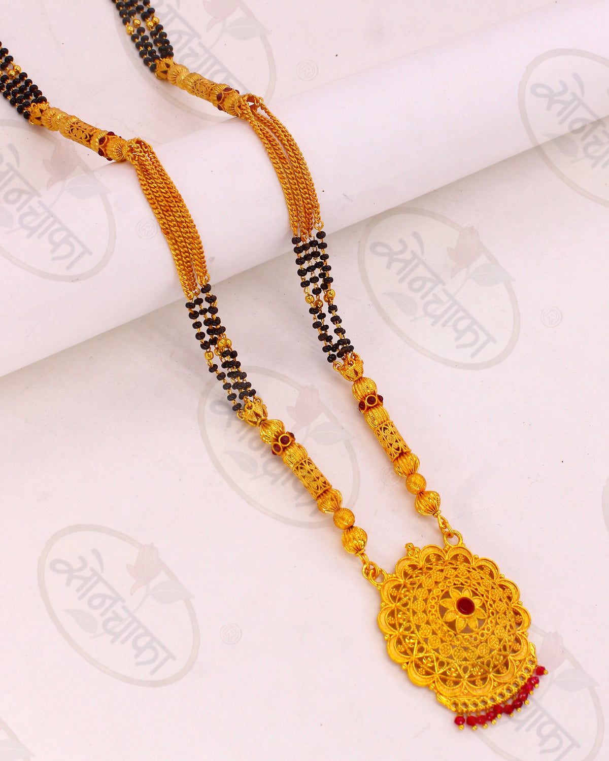 ROYAL FLOWER PESHWAI MANGALSUTRA