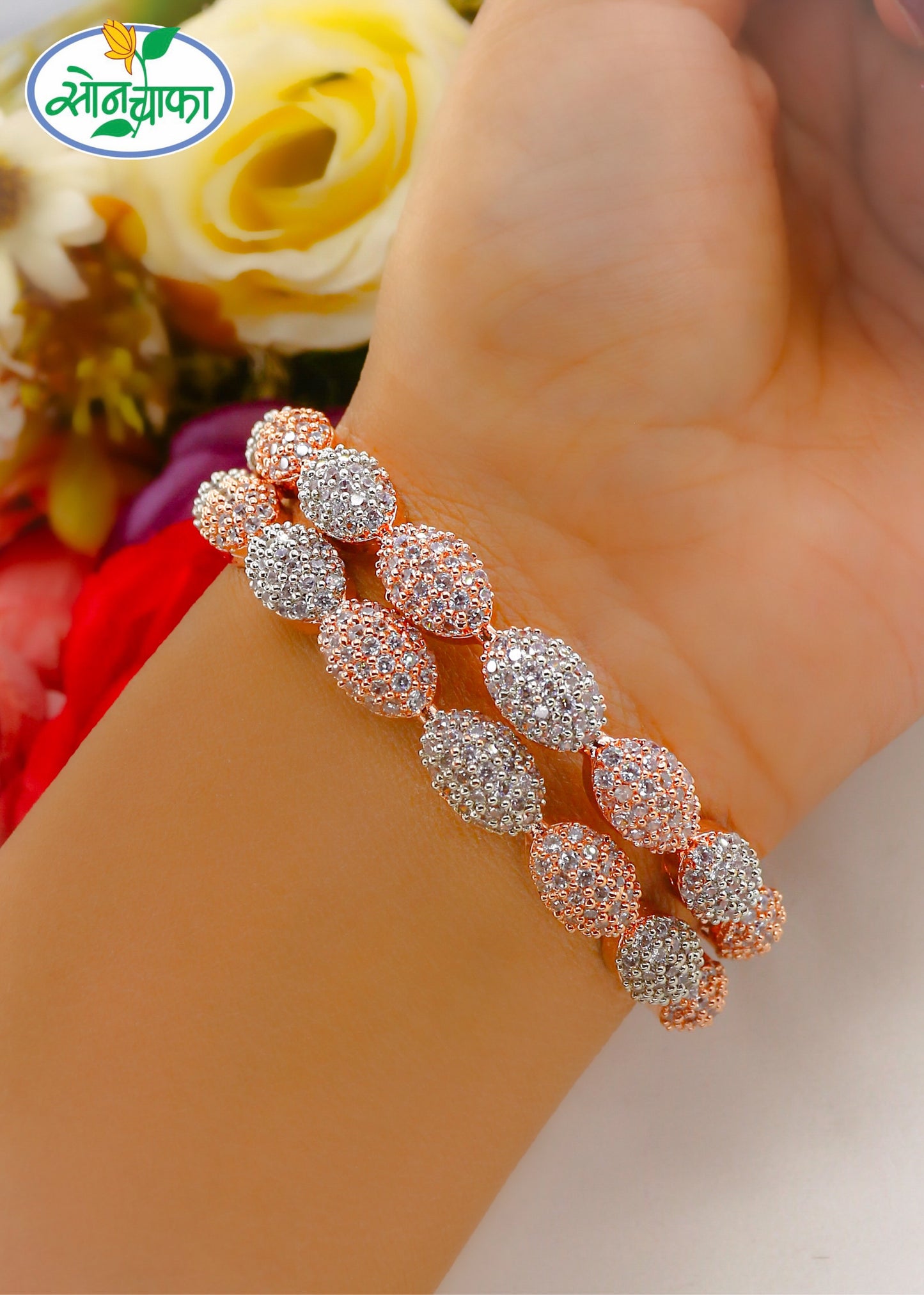 GLORIOUS DIA BANGLES