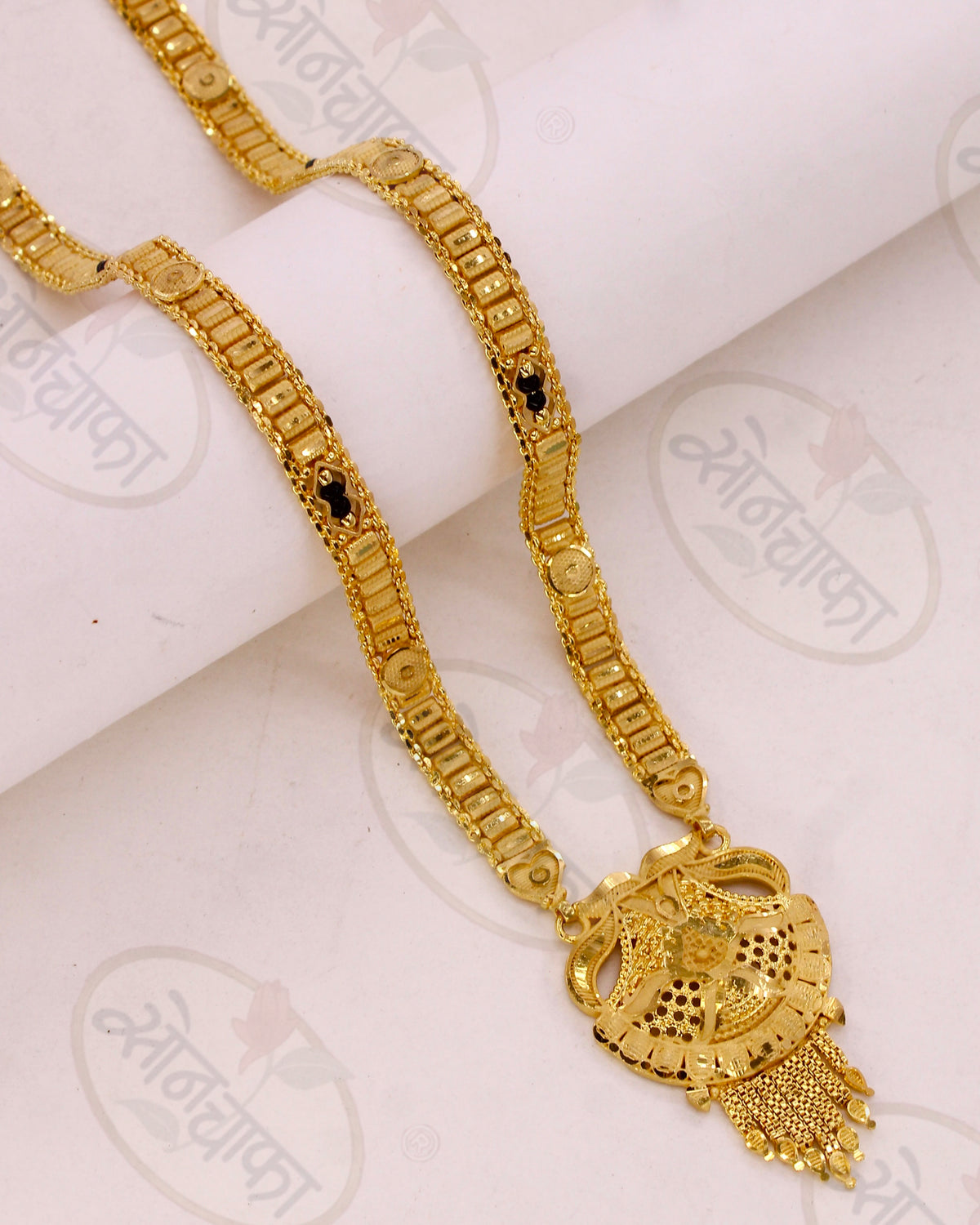 PRETTY SPARK GOLD PLATED MANGALSUTRA