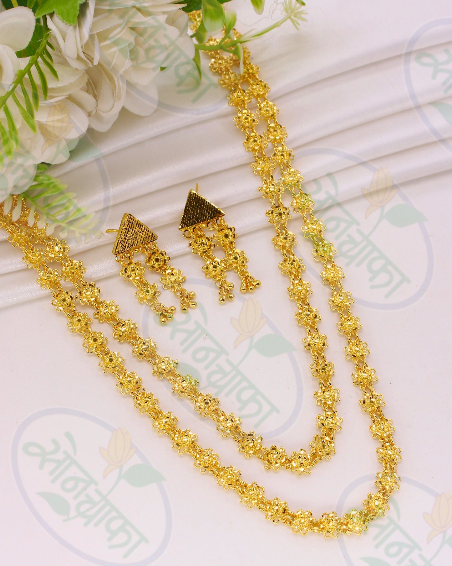 FLOWERET DESIGNER GOLDEN HAAR