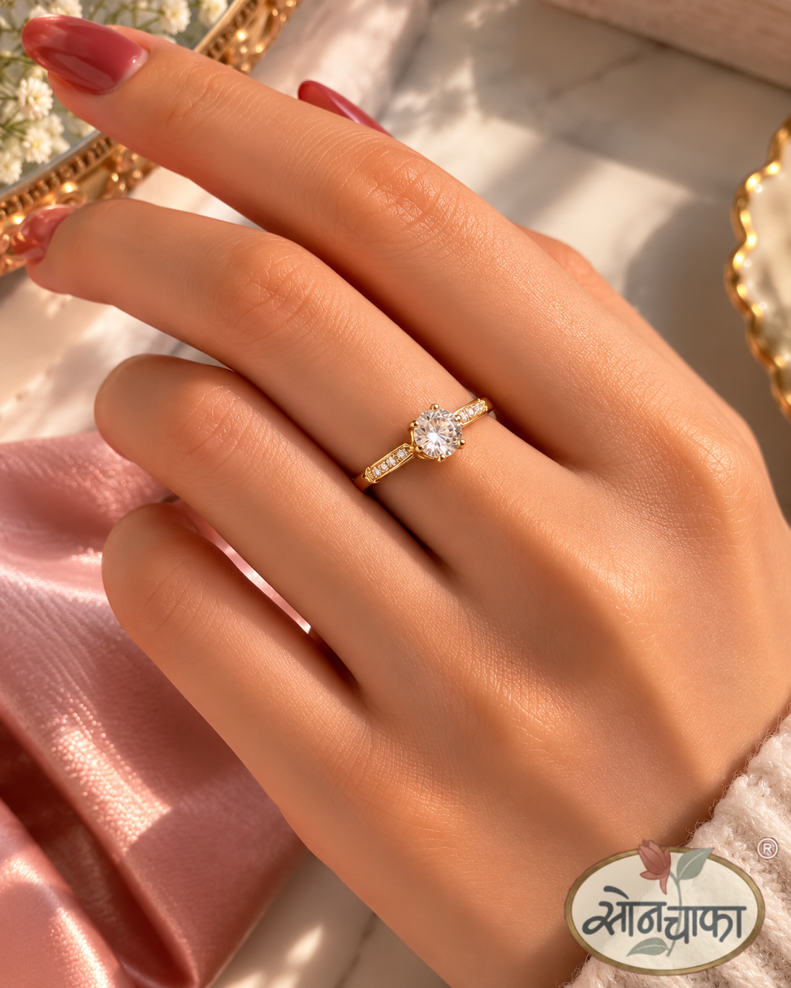 BRILLIANT FINGAR RING