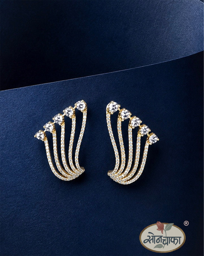 ELEGANT UNIQUE DESIGNER EARRINGS