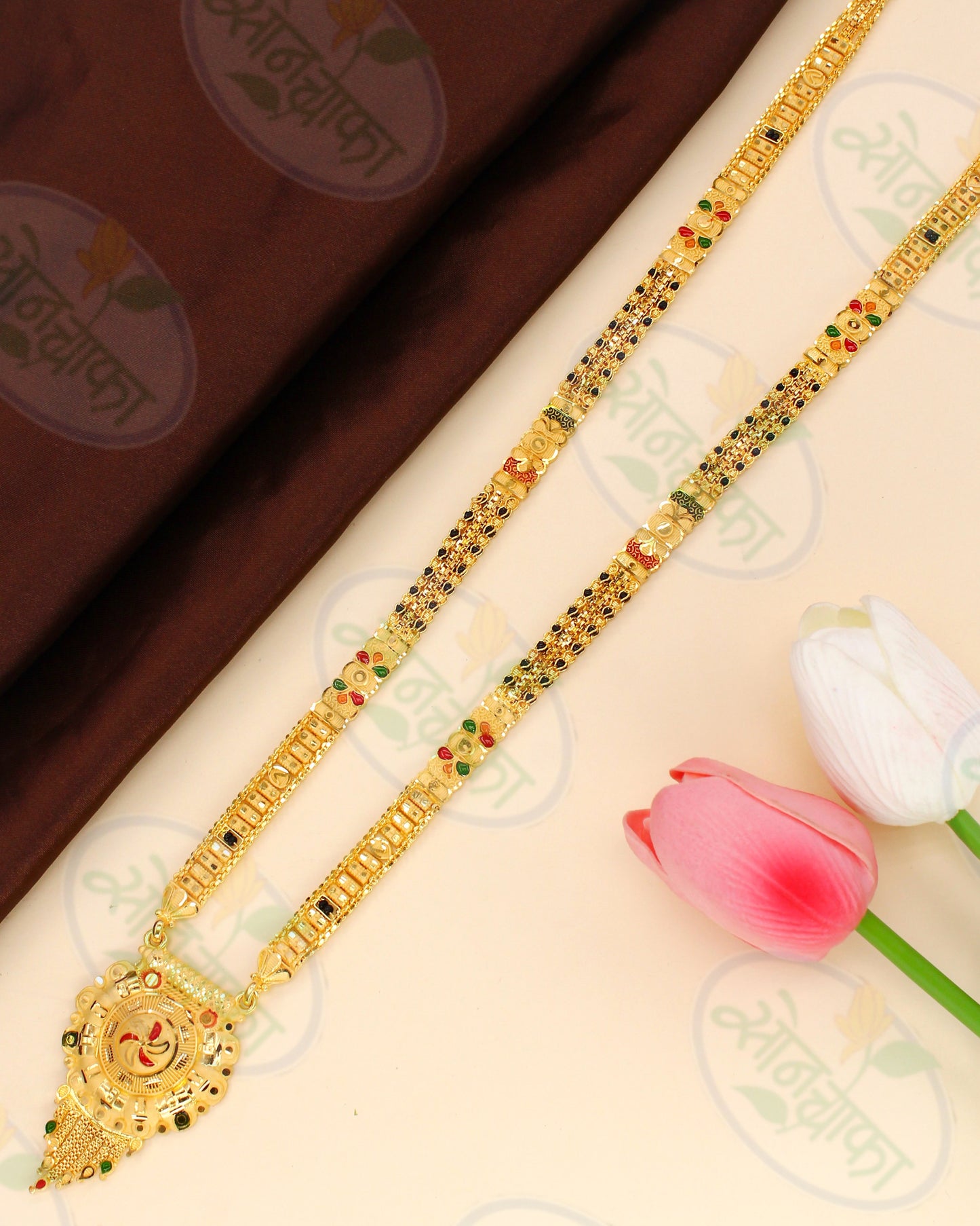 PRETTY GOLD PLATED MANGALSUTRA