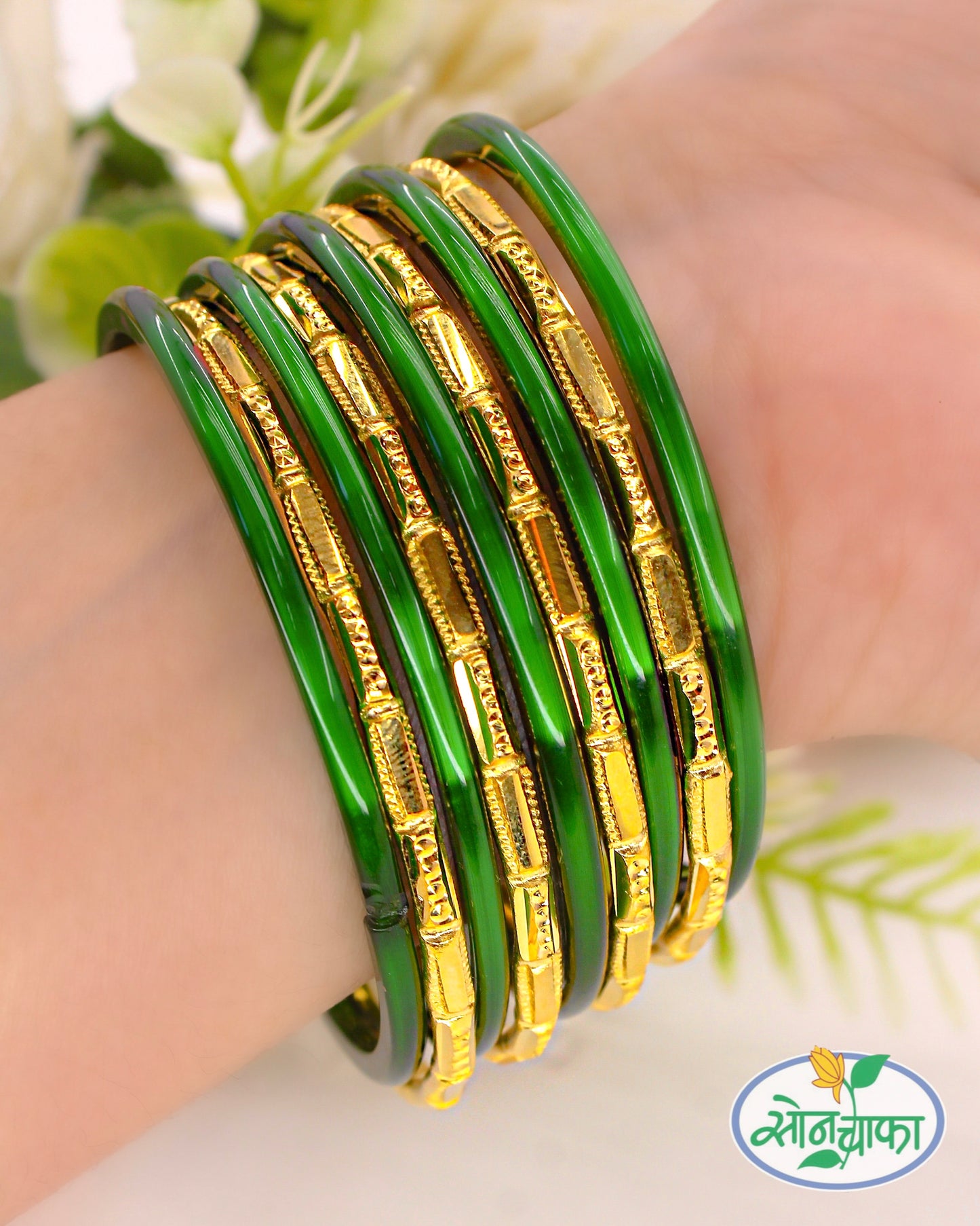 SIMPLE GOLD PLATED BANGLES