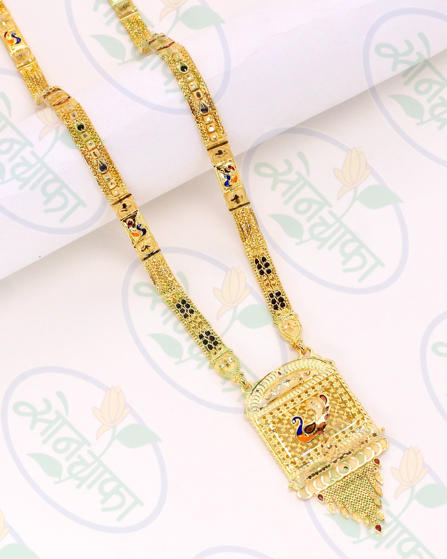 BRILLIANT PEACOCK MANGALSUTRA