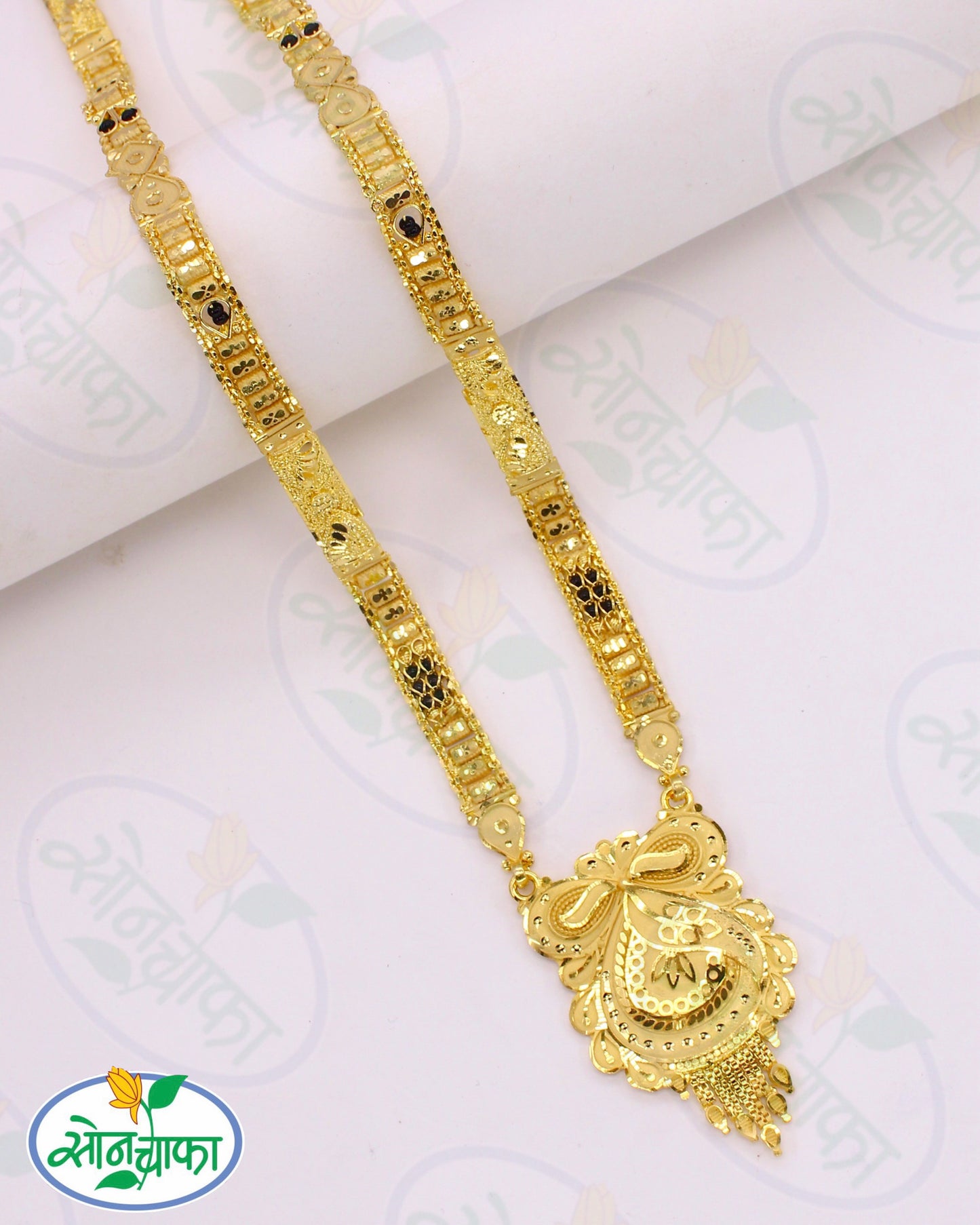 CLASSICAL GOLD PLATED MANGALSUTRA