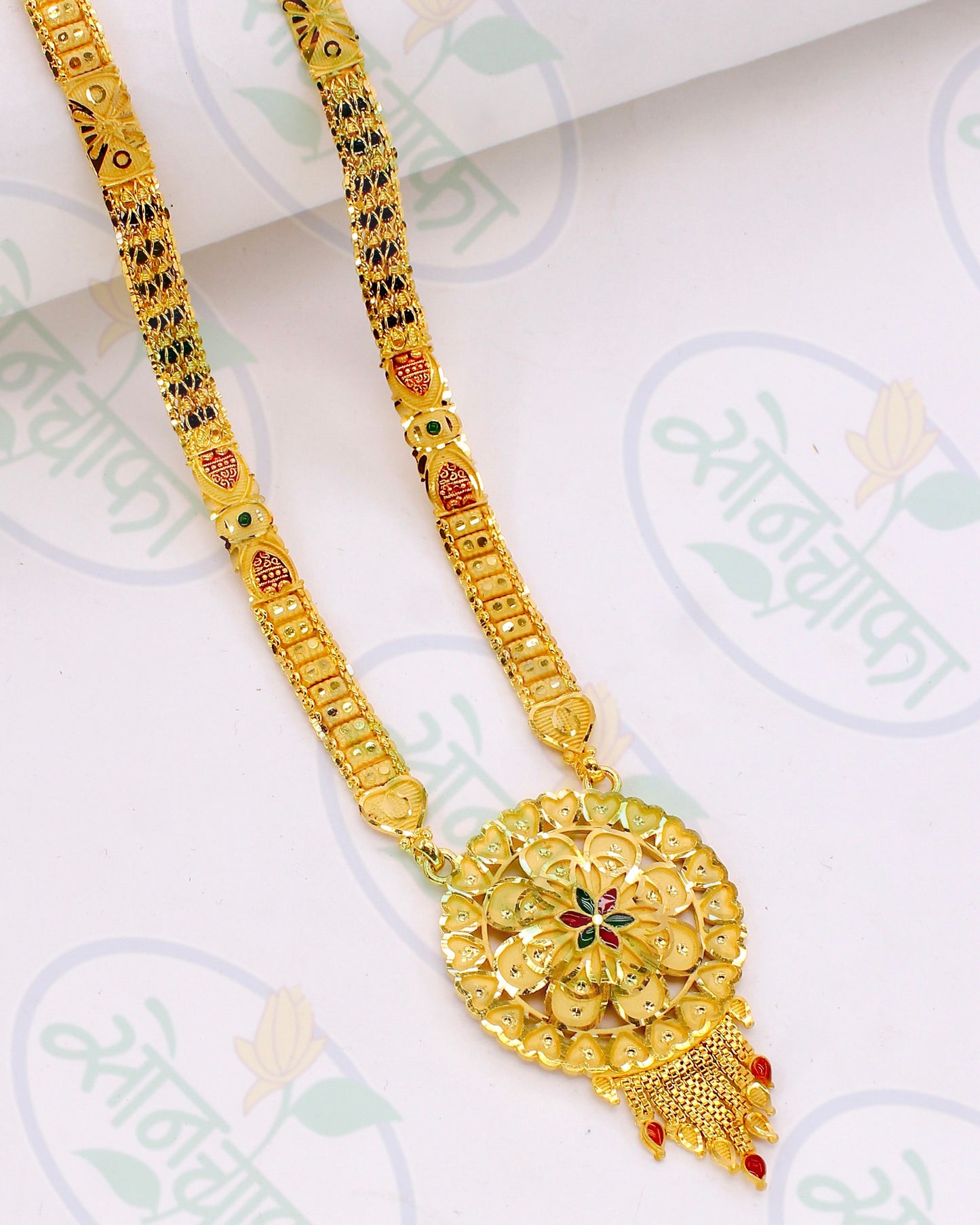 TRADITIONAL GOLD PLATED MANGALSUTRA