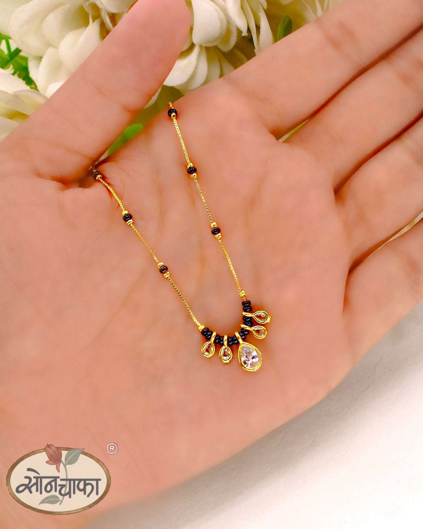 DROPLET DESIGNER MANGALSUTR