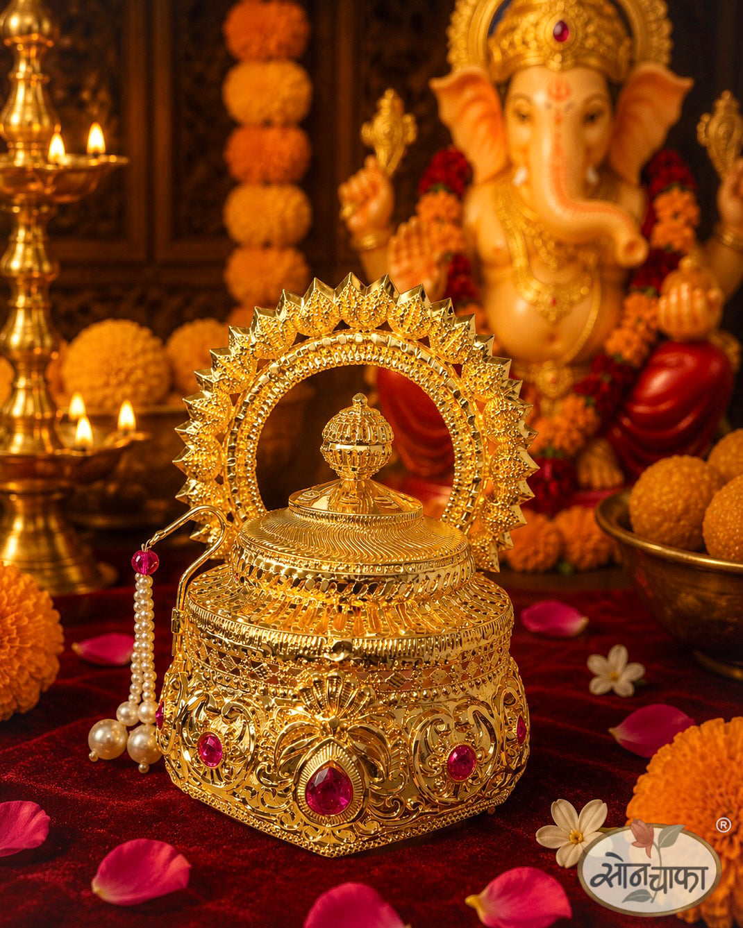 RADIANT GANESHA MUKUT