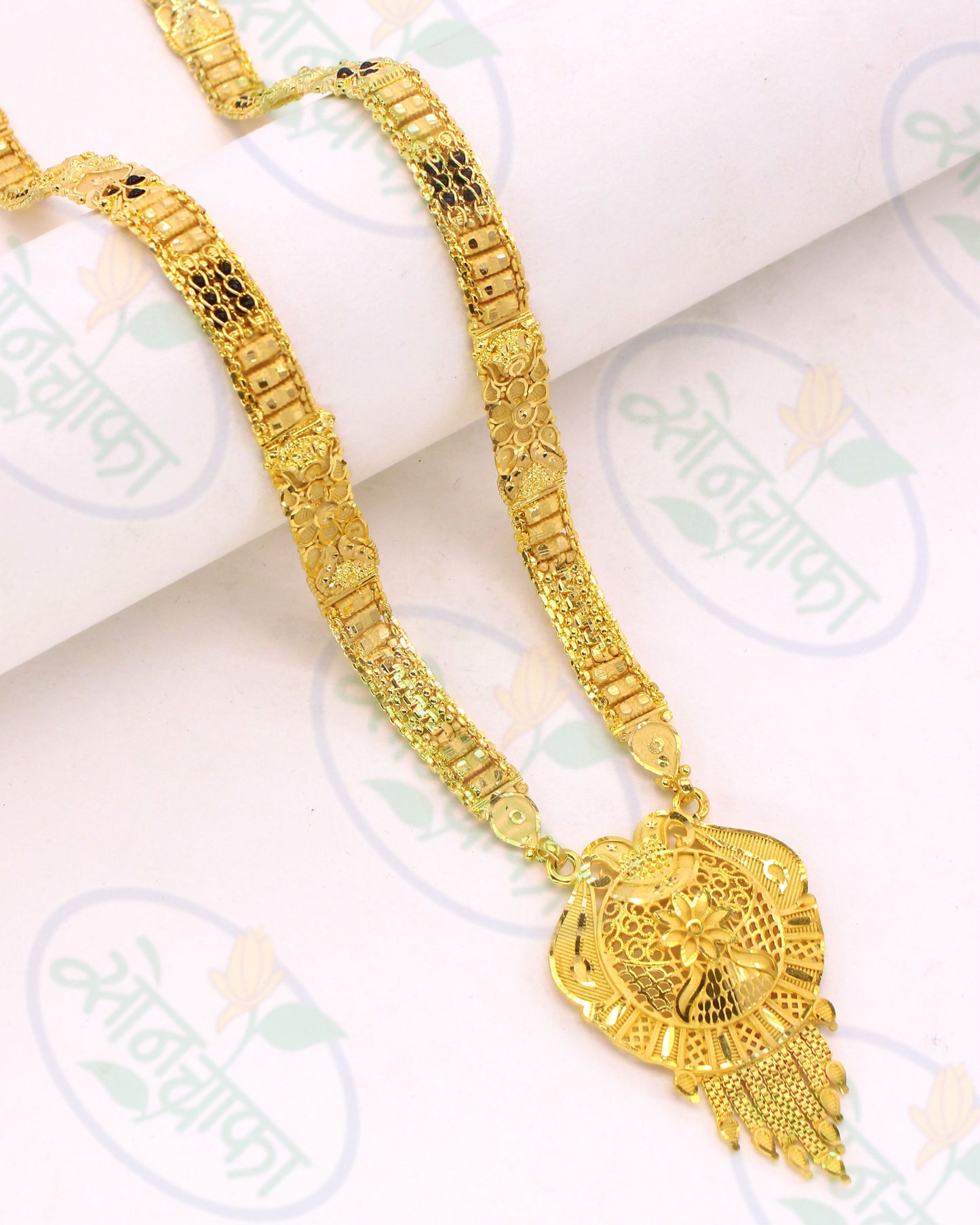 PRETTY SPARK GOLD PLATED MANGALSUTRA