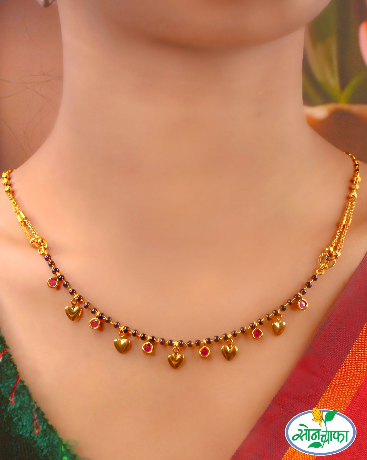 HEART SHAPE DESIGNER MANGALSUTRA