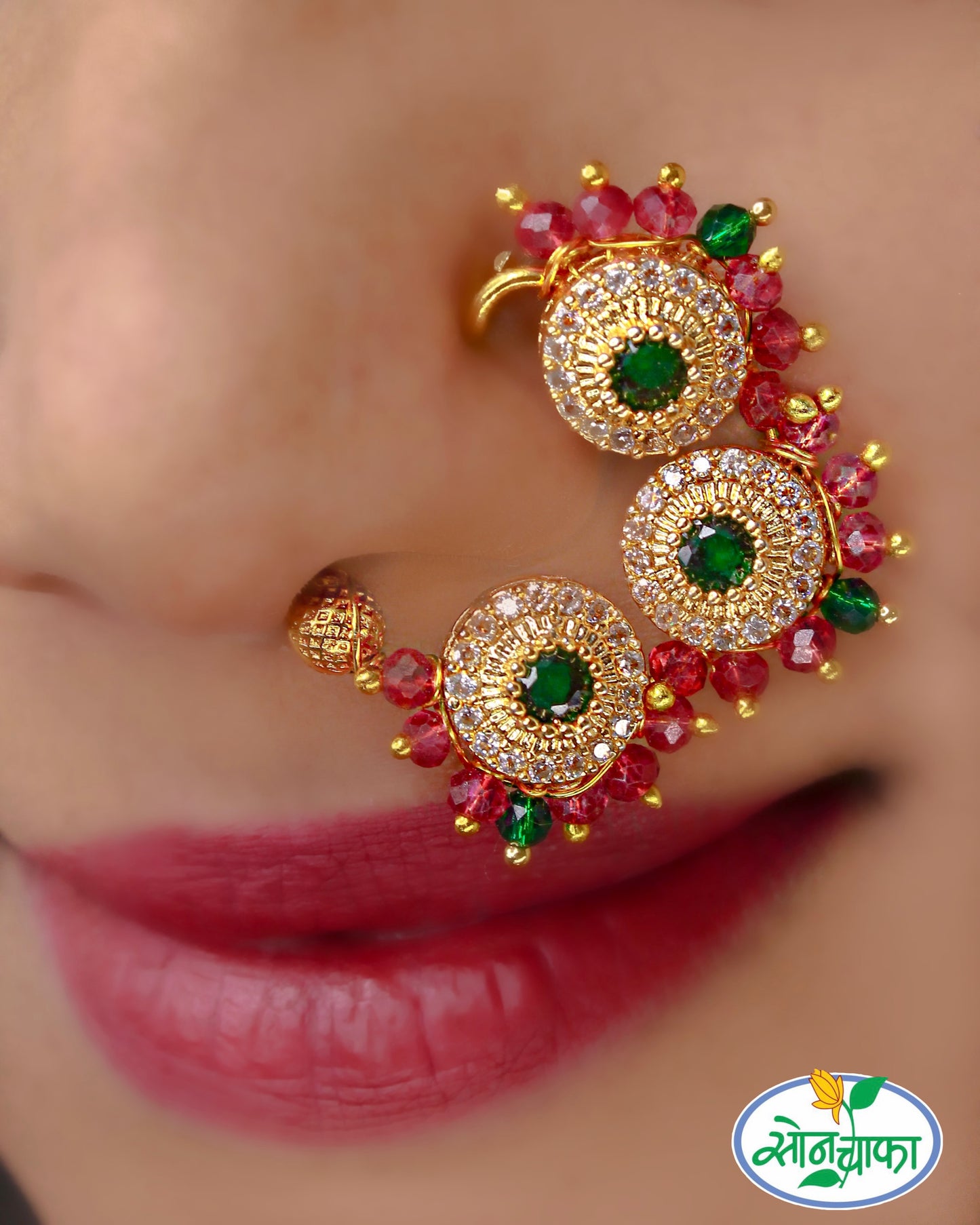 CAPTIVATING BRIDAL NATH