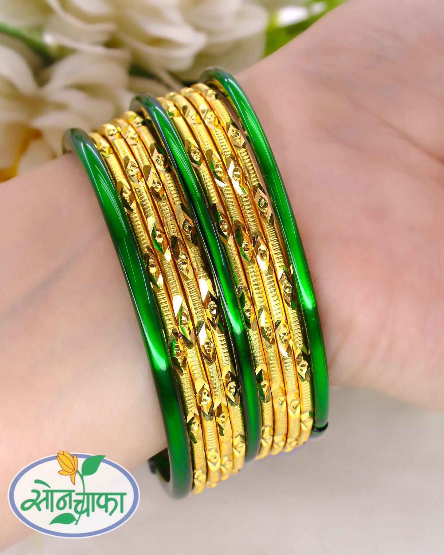 BEAUTIFUL GOLD PLATED BANGLES