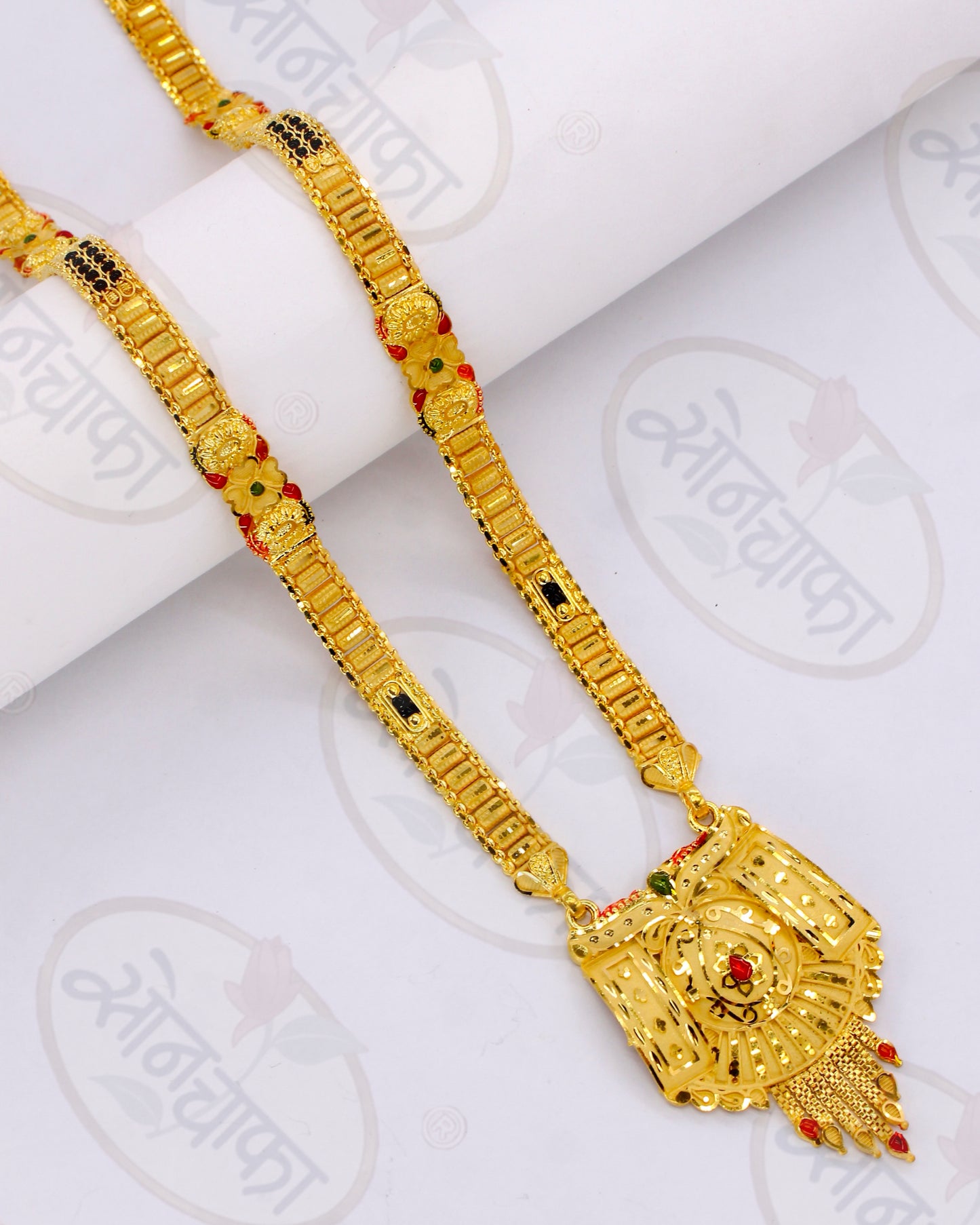 FANCY GOLD PLATED MANGALSUTRA