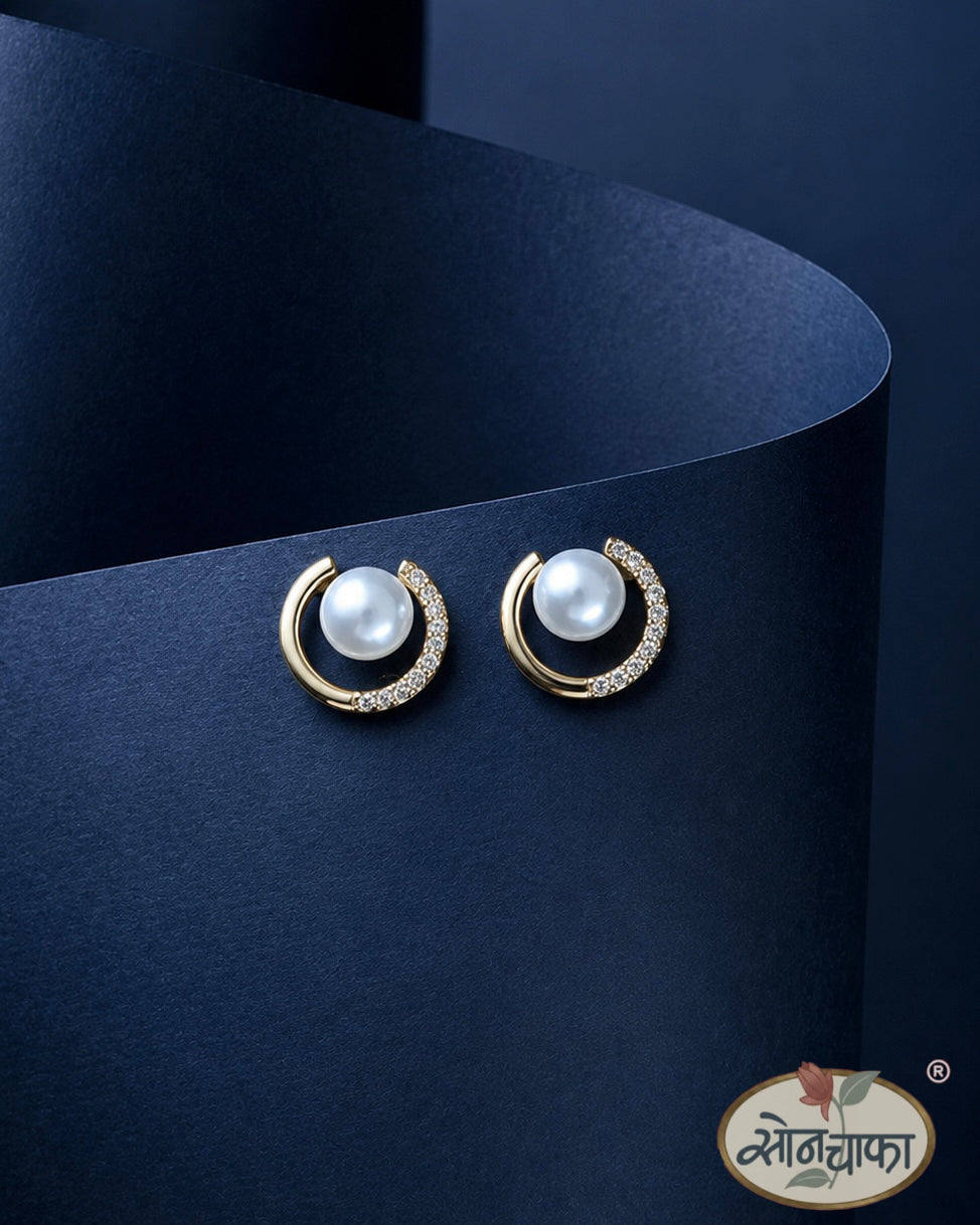 PEARL BEADS DESIGNER EARRINGS