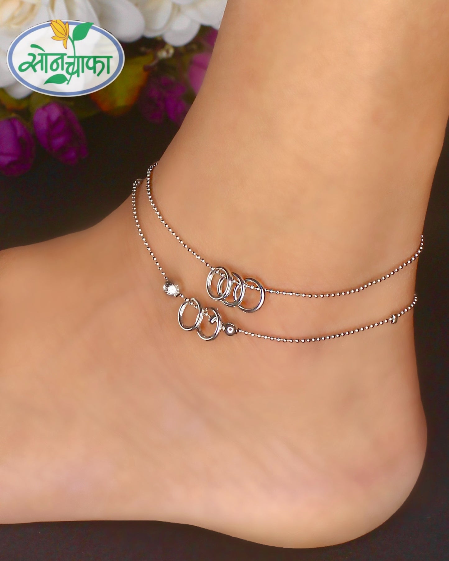 CIRCLE DESIGNER ANKLET