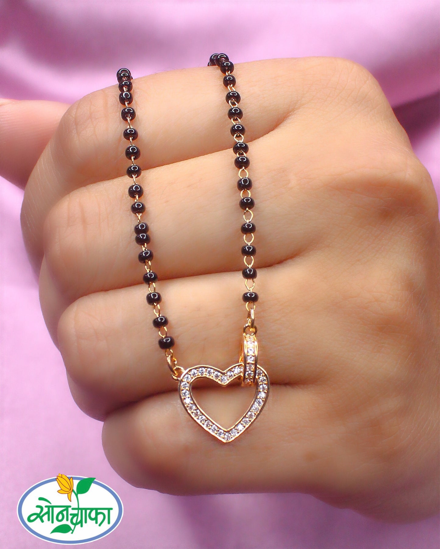 HEART SHAPE DESIGNER MANGALSUTRA