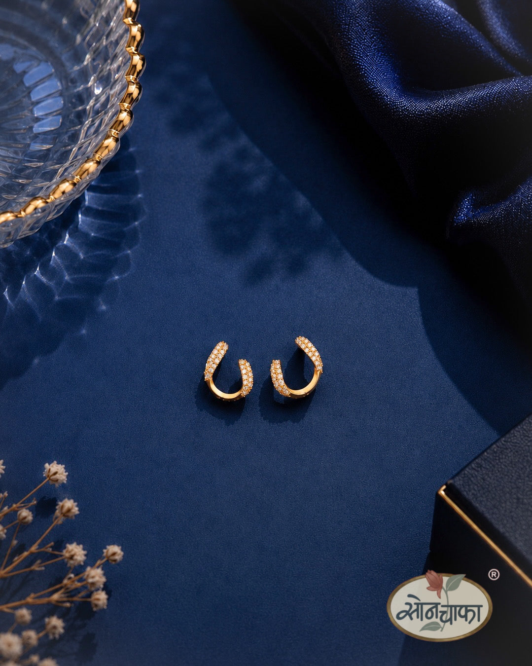 CLASSIC DESIGNER DIAMOND EARRINGS