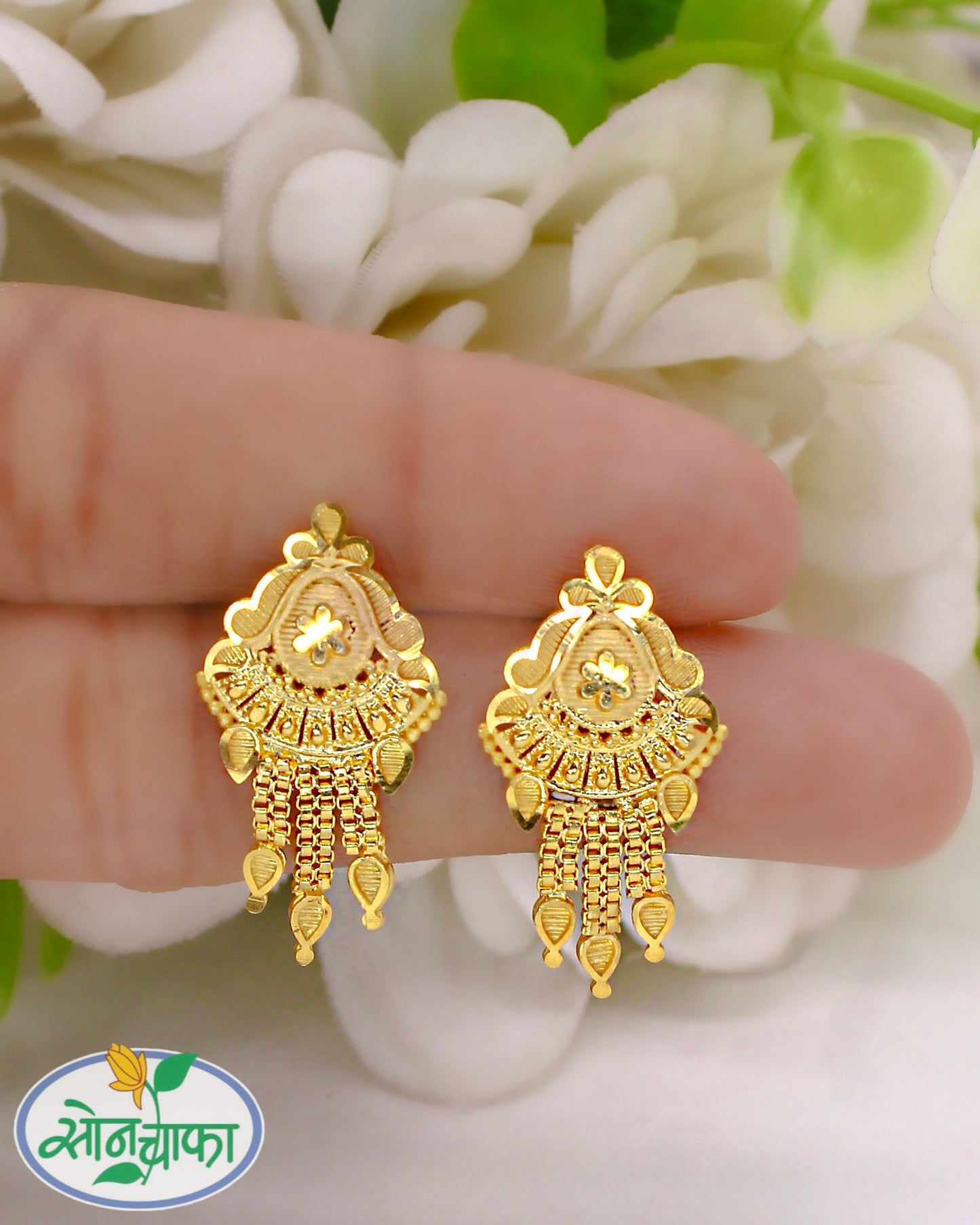 BEAUTIFUL FLORAL EARRINGS