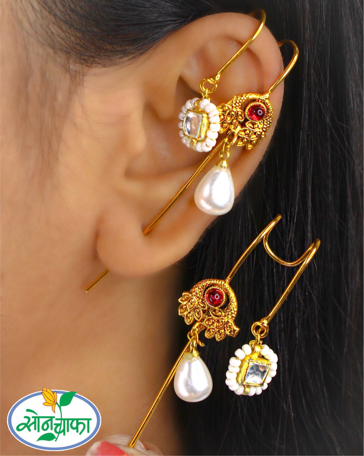 EXCLUSIVE DESIGNER EAR-CUFFS hi – Sonchafa - Main Image