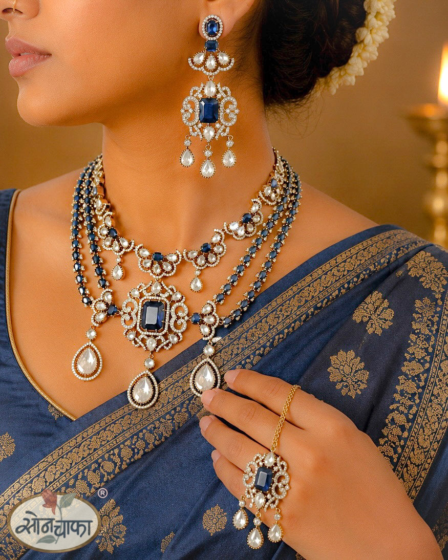 ROYAL BLOSSOM FLORAL NECKLACE