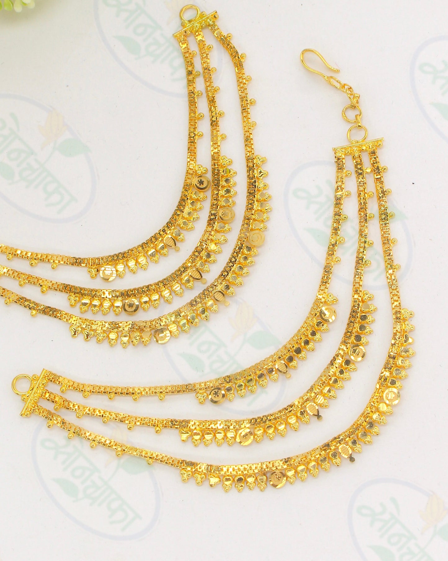 BRILLIANT GOLD PALTED KANCHAIN