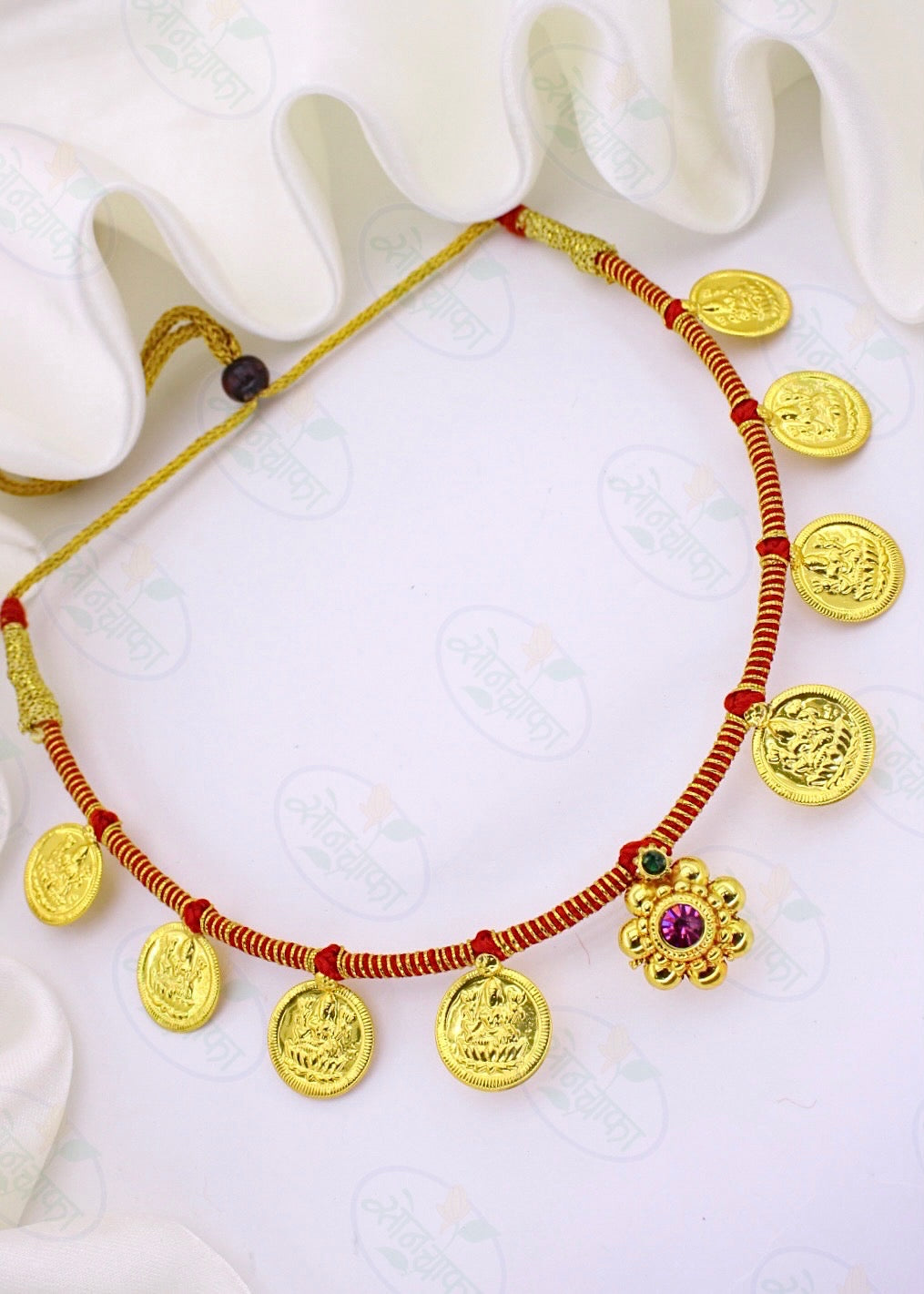MAHALAXMI COIN NECKLACE – Sonchafa