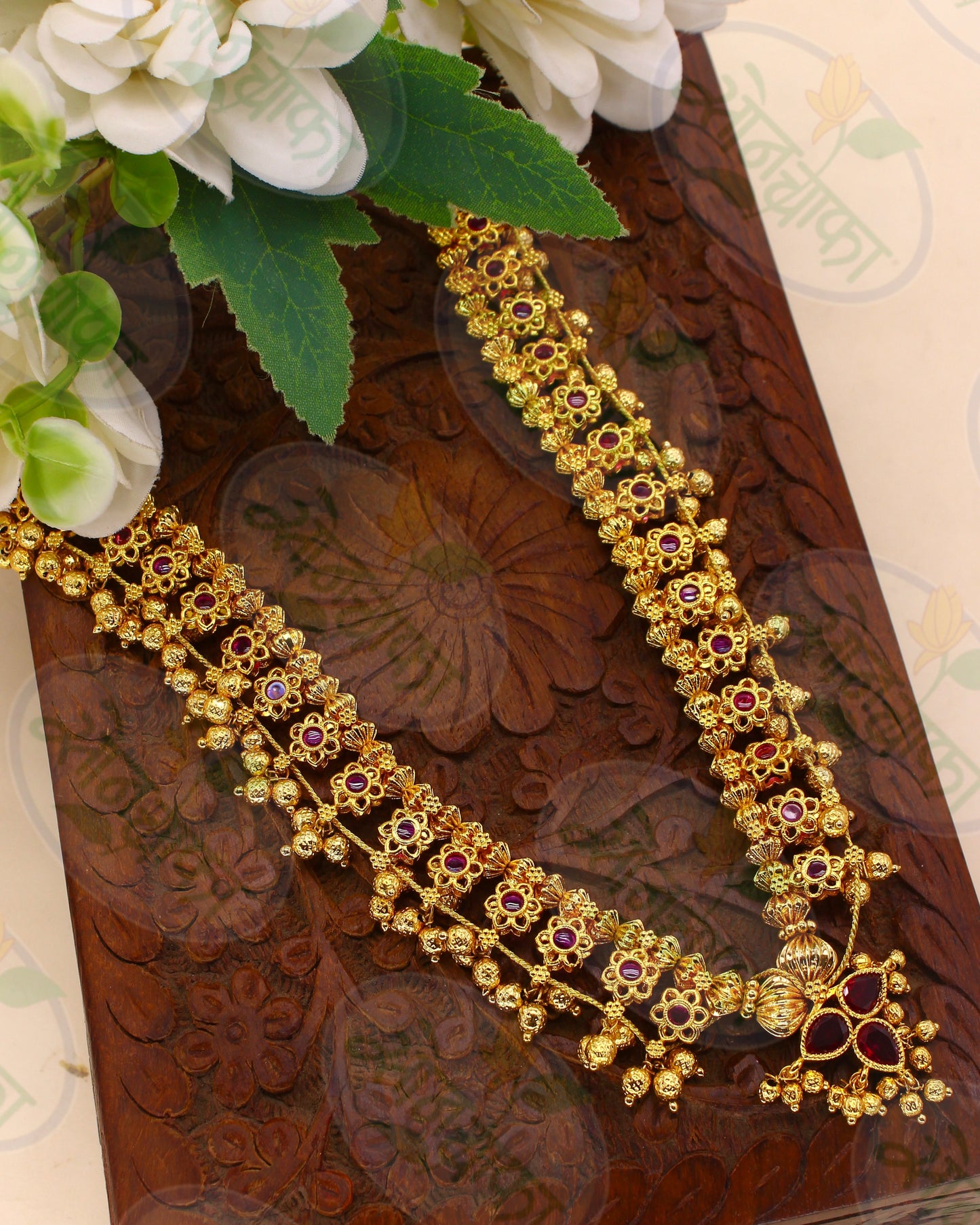 TRADITIONAL BELPAAN KOLHAPURI SAAJ