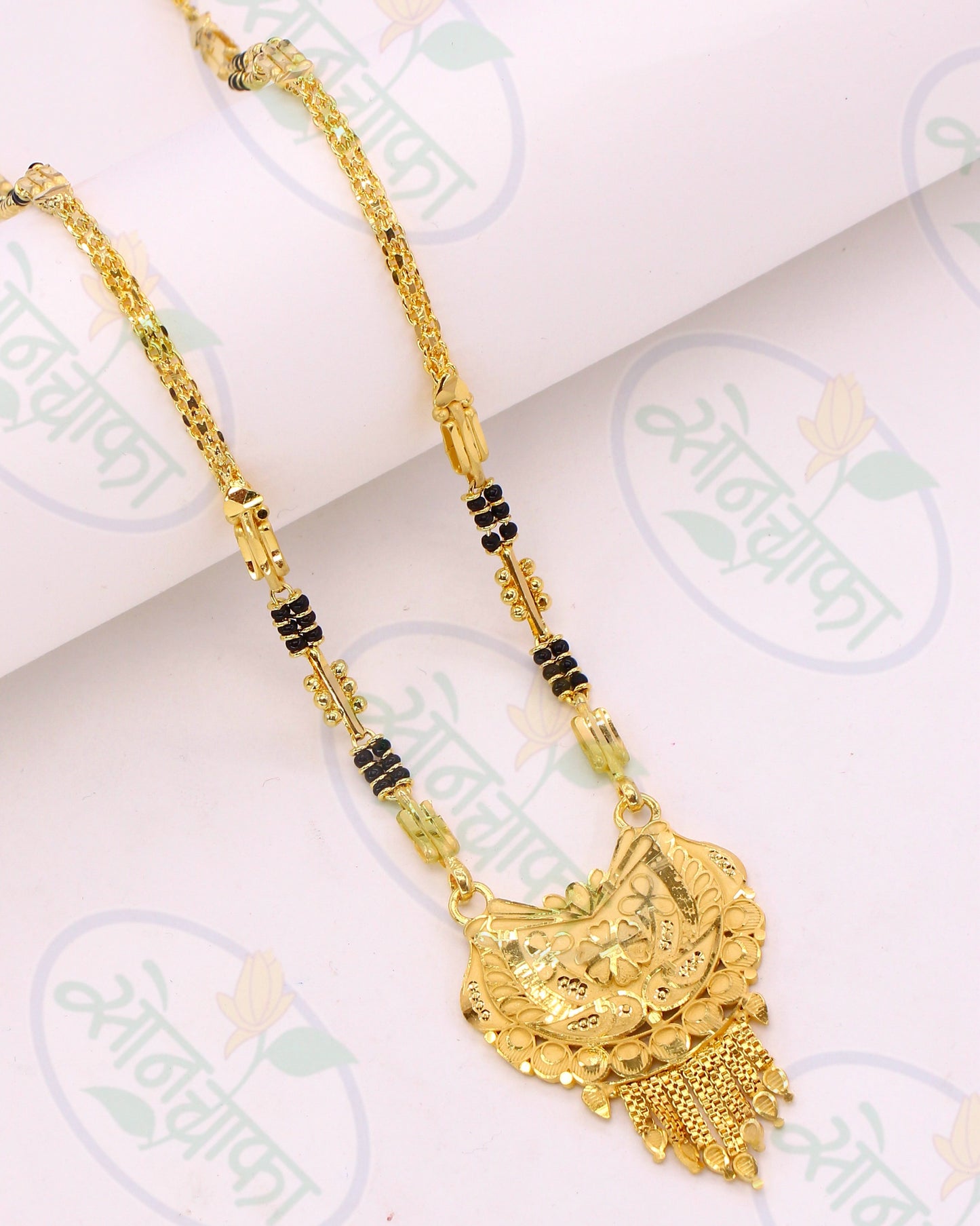 CLASSICAL GOLD PLATED MANGALSUTRA