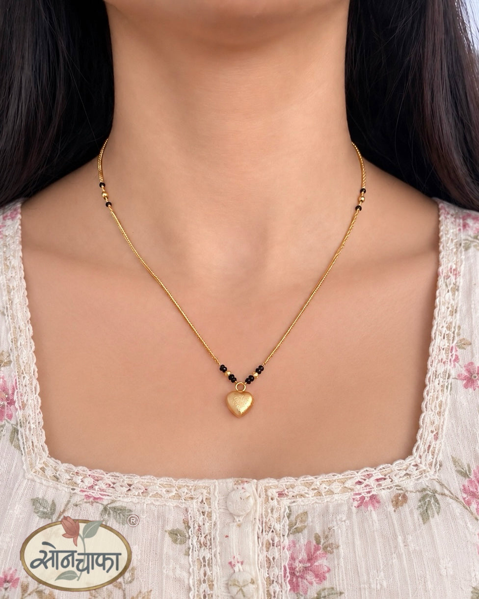 HEART DESIGNER MANGALSUTRA