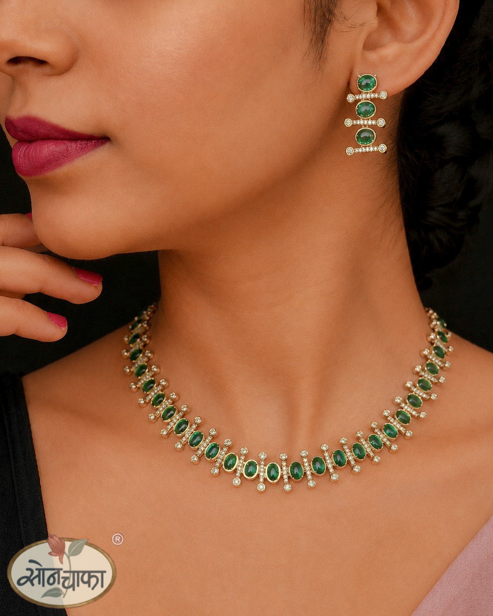 DESIGNER RAJASI NECKLACE