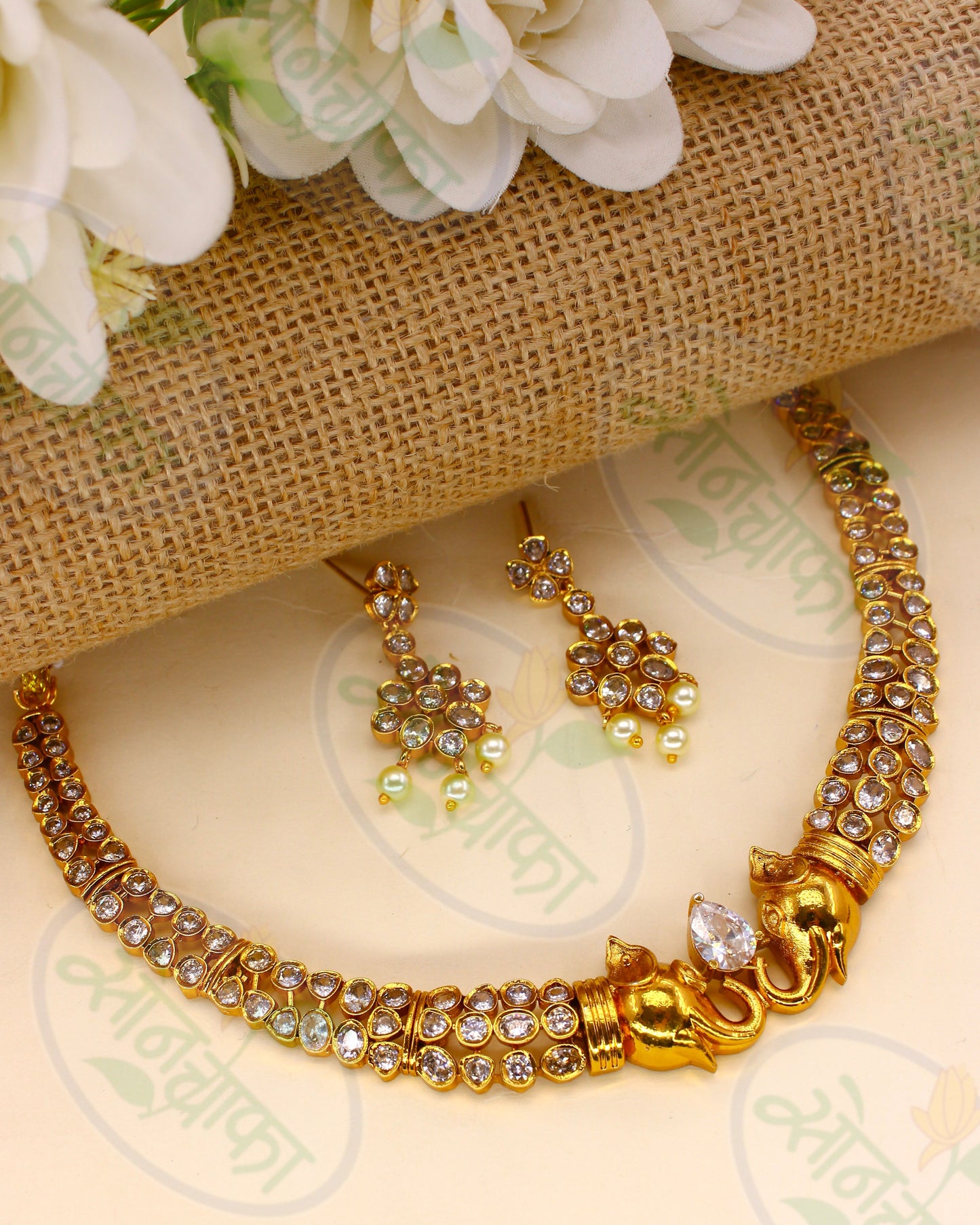 DESIGNER GAJMUKH NECKLACE