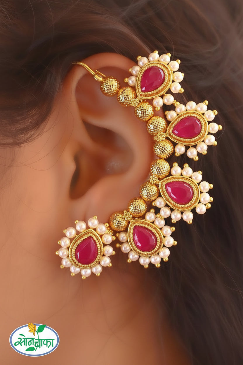 DROPLET DESIGNER EAR-CUFF