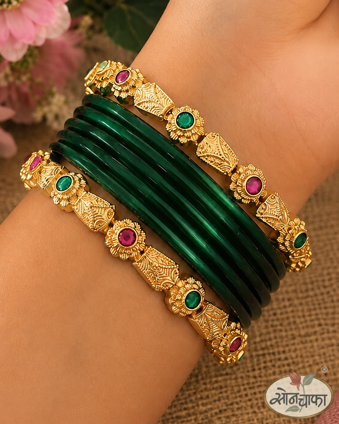 DAZZLING DESIGNER BANGLES