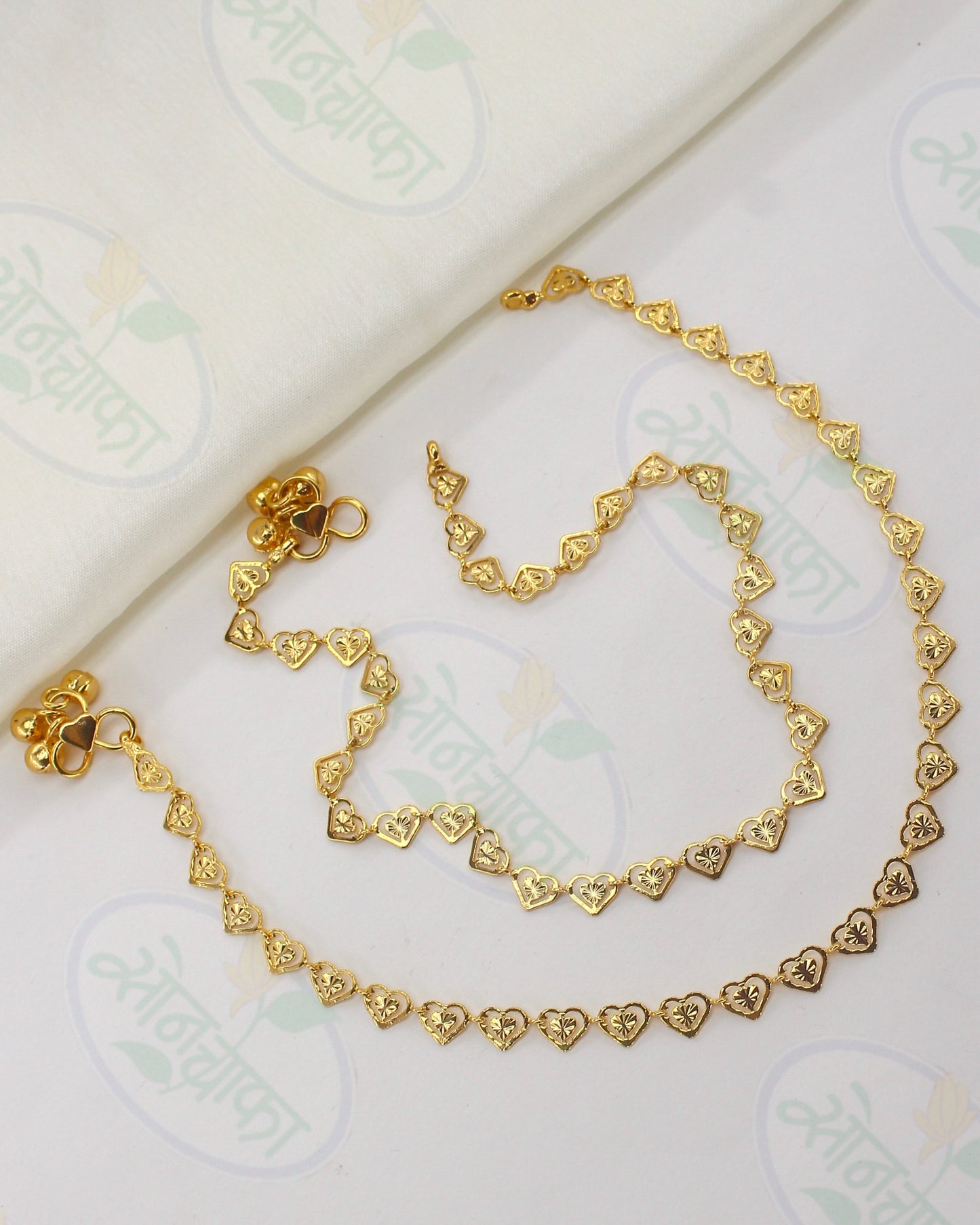 DESIGNER HEART SHAPE PAYAL